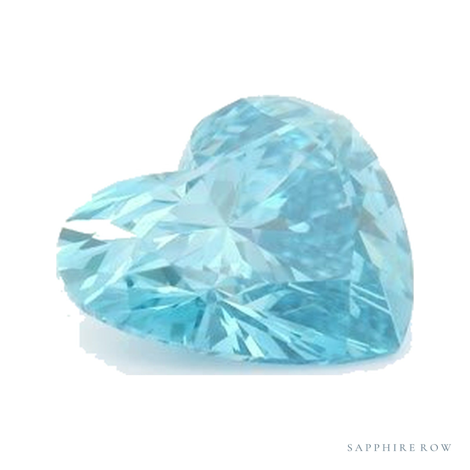 1.53 ct lab-grown fancy vivid blue diamond, heart cut | Sapphire Row · cut4
