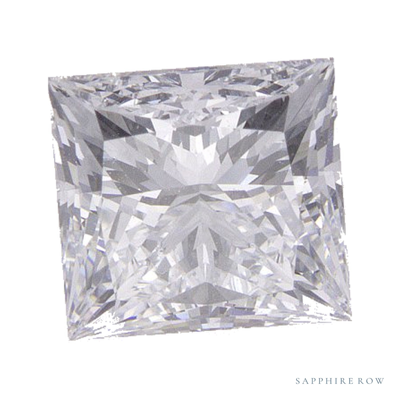 1.53 ct lab-grown diamond, square cut | Sapphire Row · cut4