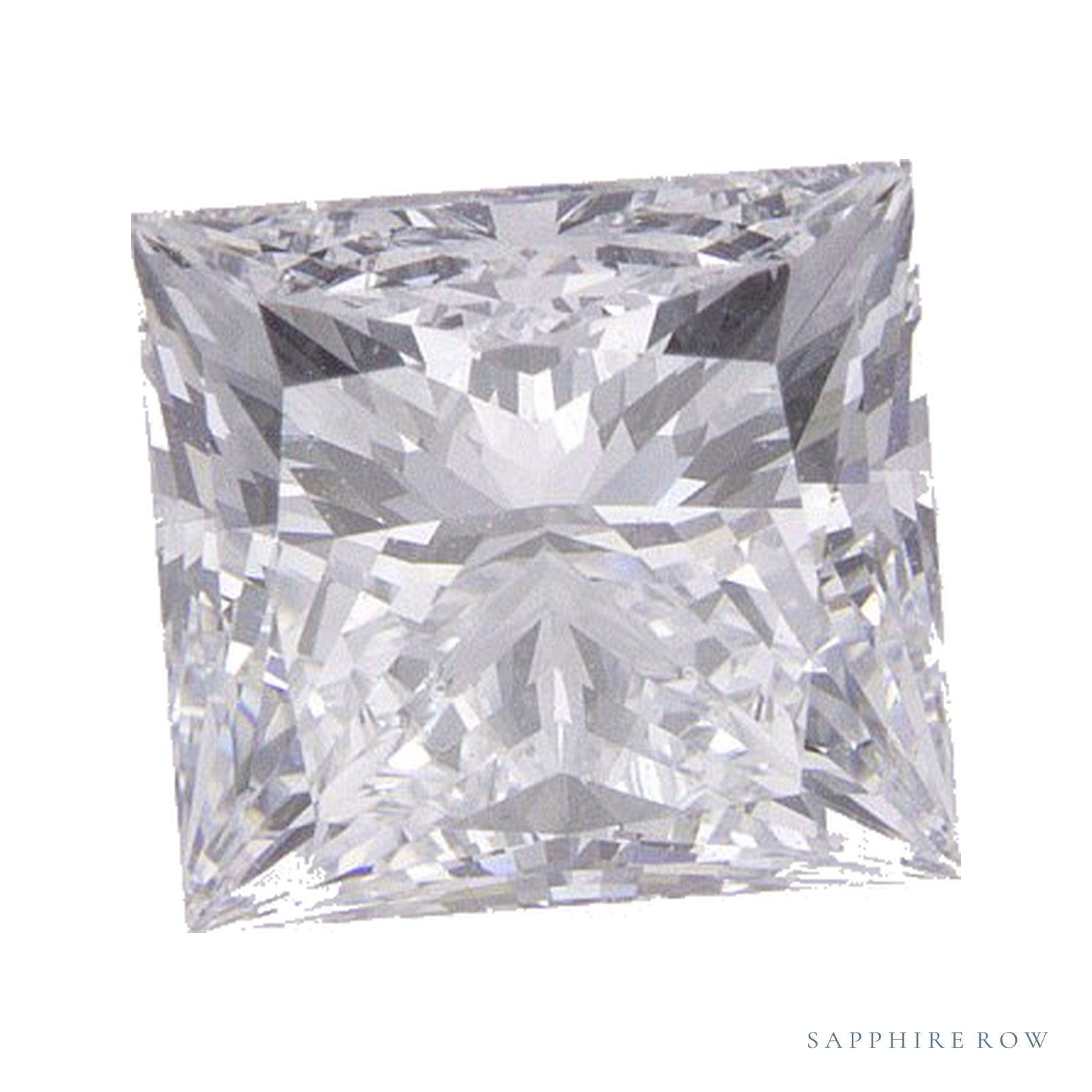 1.53 ct lab-grown diamond, square cut | Sapphire Row · cut4