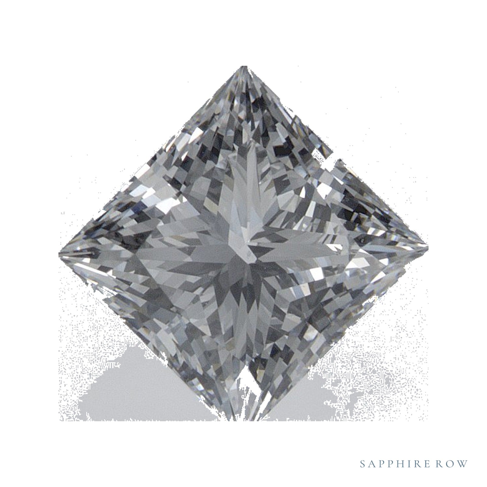 1.53 ct lab-grown diamond, square cut | Sapphire Row · cut4