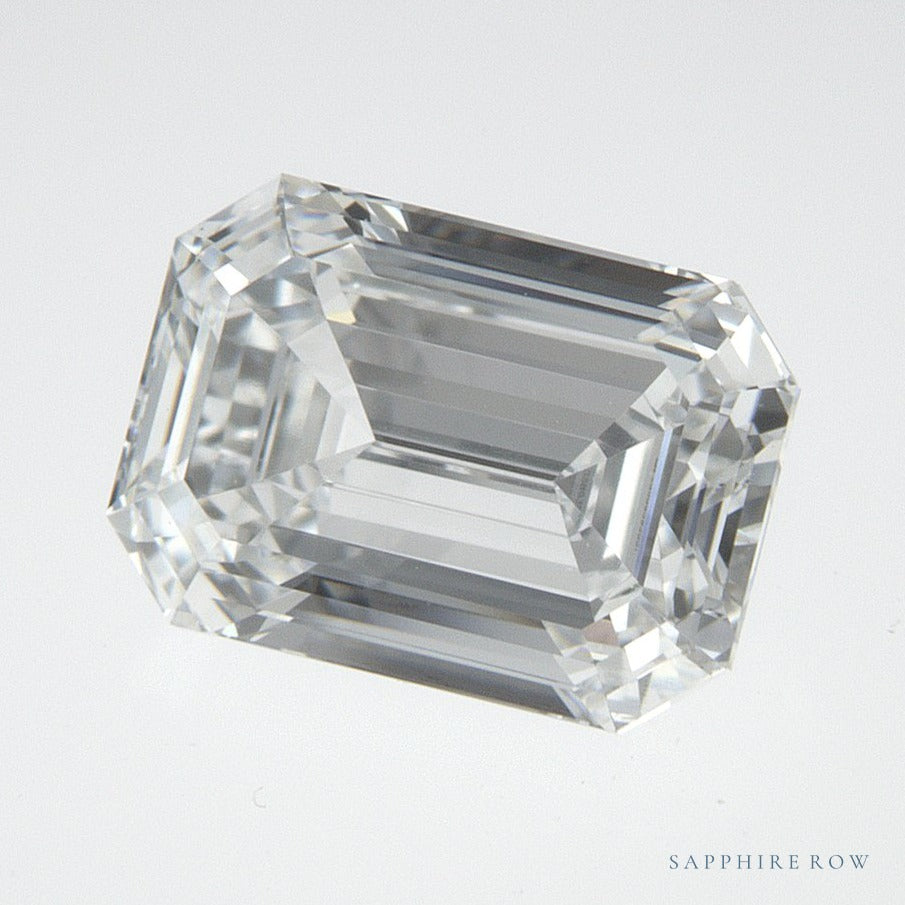 1.53 ct lab-grown diamond, emerald cut | Sapphire Row · cut6