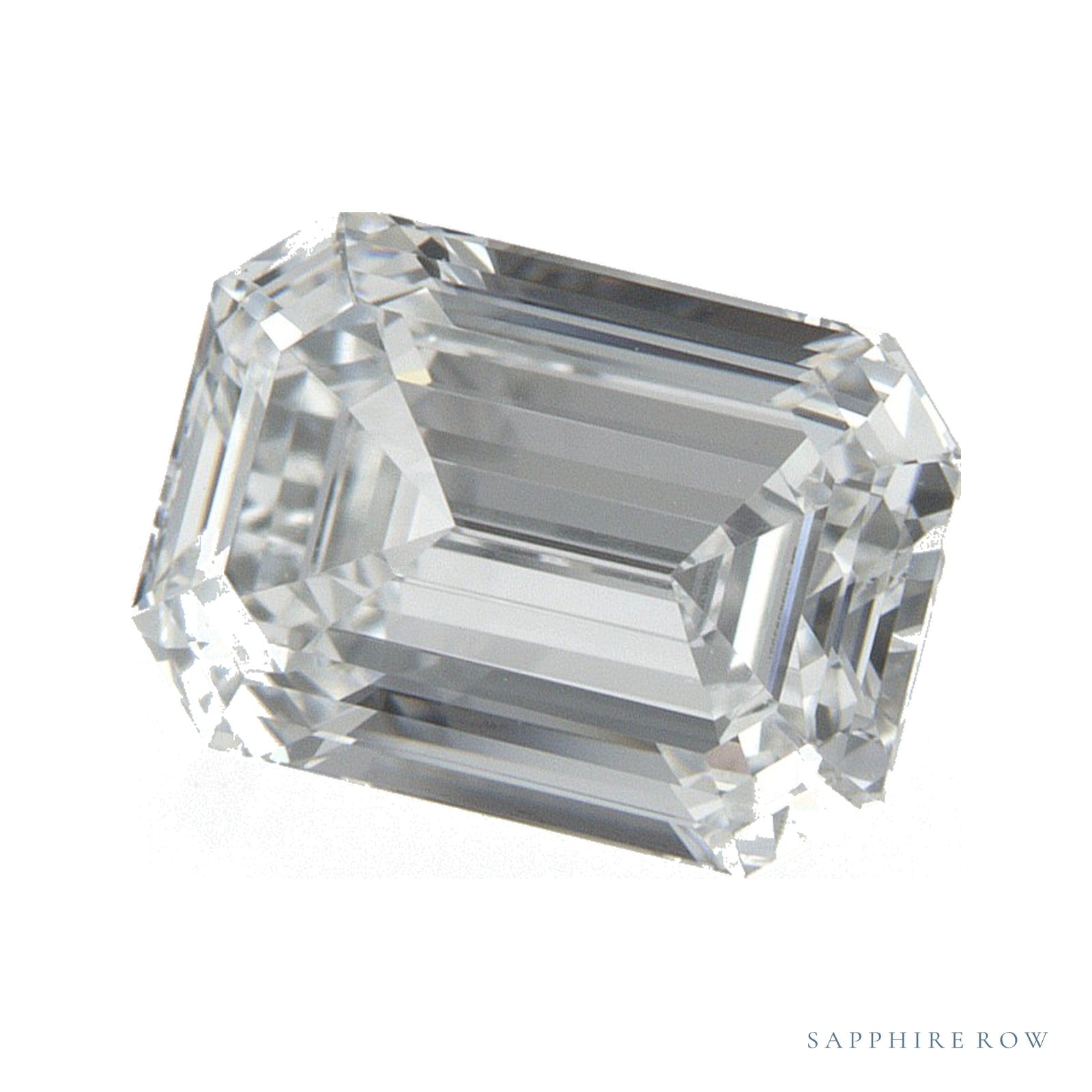 1.53 ct lab-grown diamond, emerald cut | Sapphire Row · cut4