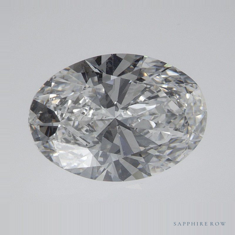 1.53 ct lab-grown diamond, oval cut | Sapphire Row · cut7