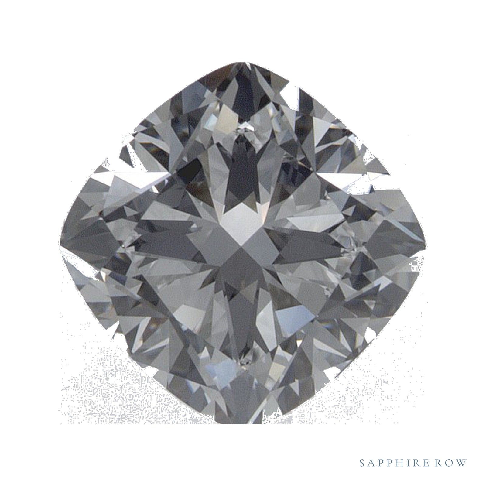 1.53 ct lab-grown diamond, cushion cut | Sapphire Row · cut4