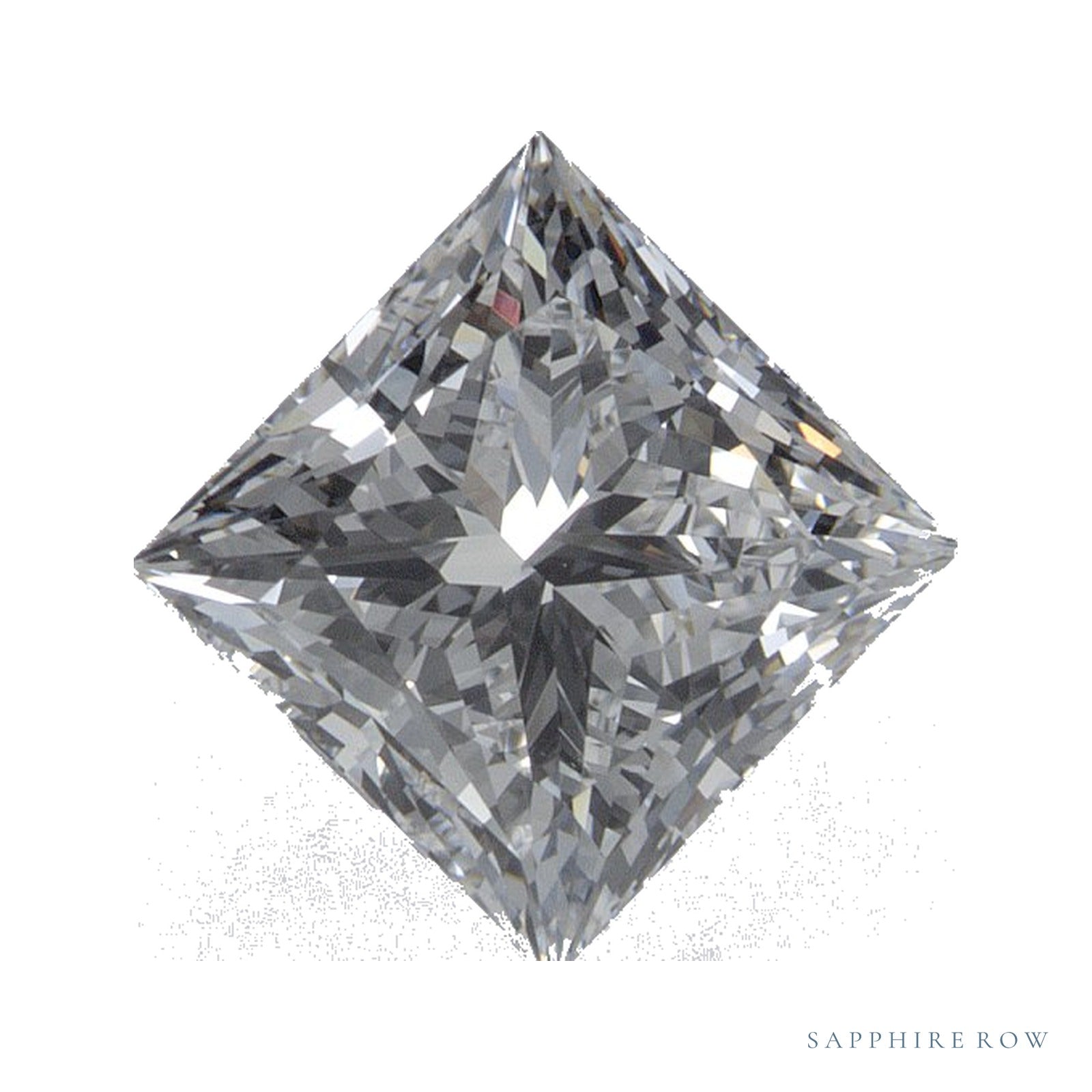 1.53 ct lab-grown diamond, square cut | Sapphire Row · cut4