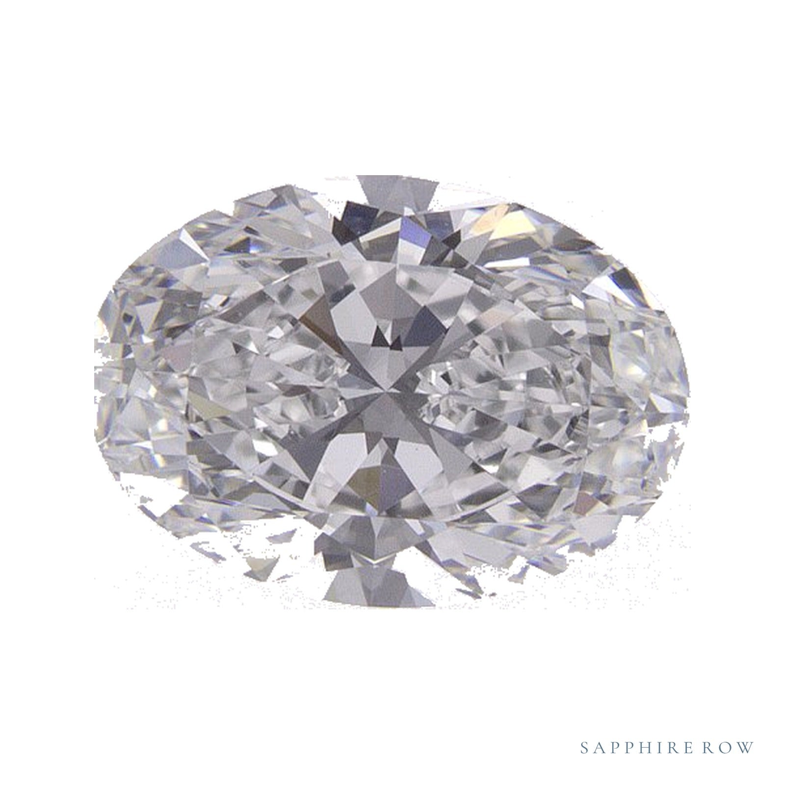 1.52 ct natural diamond, oval cut | Sapphire Row · cut4