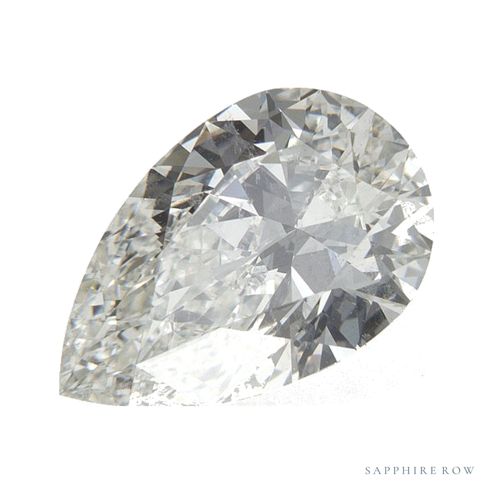 1.52 ct natural diamond, pear cut | Sapphire Row · cut4