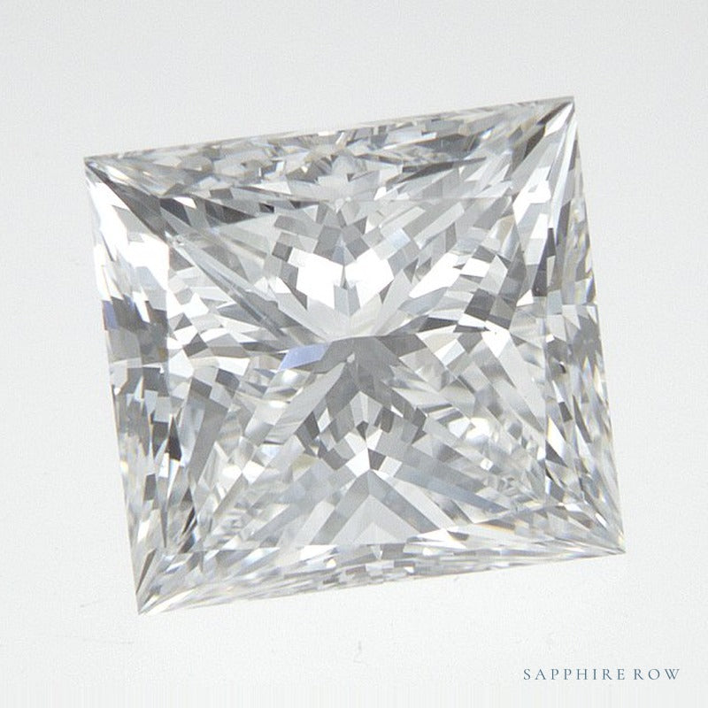 1.52 ct natural diamond, square cut | Sapphire Row · cut7
