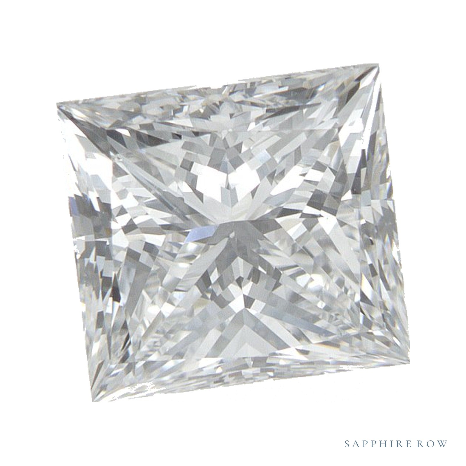 1.52 ct natural diamond, square cut | Sapphire Row · cut4