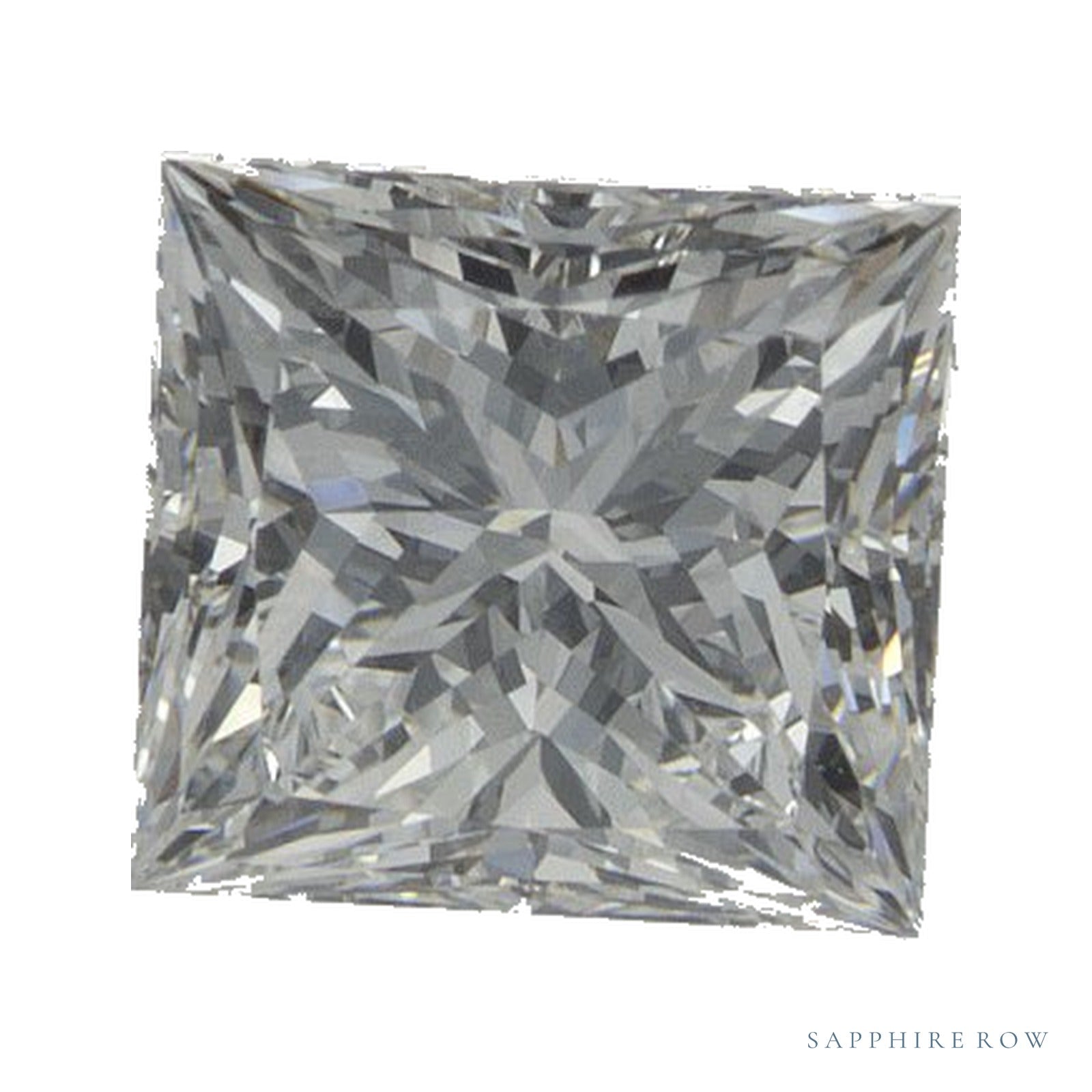 1.52 ct natural diamond, square cut | Sapphire Row · cut4