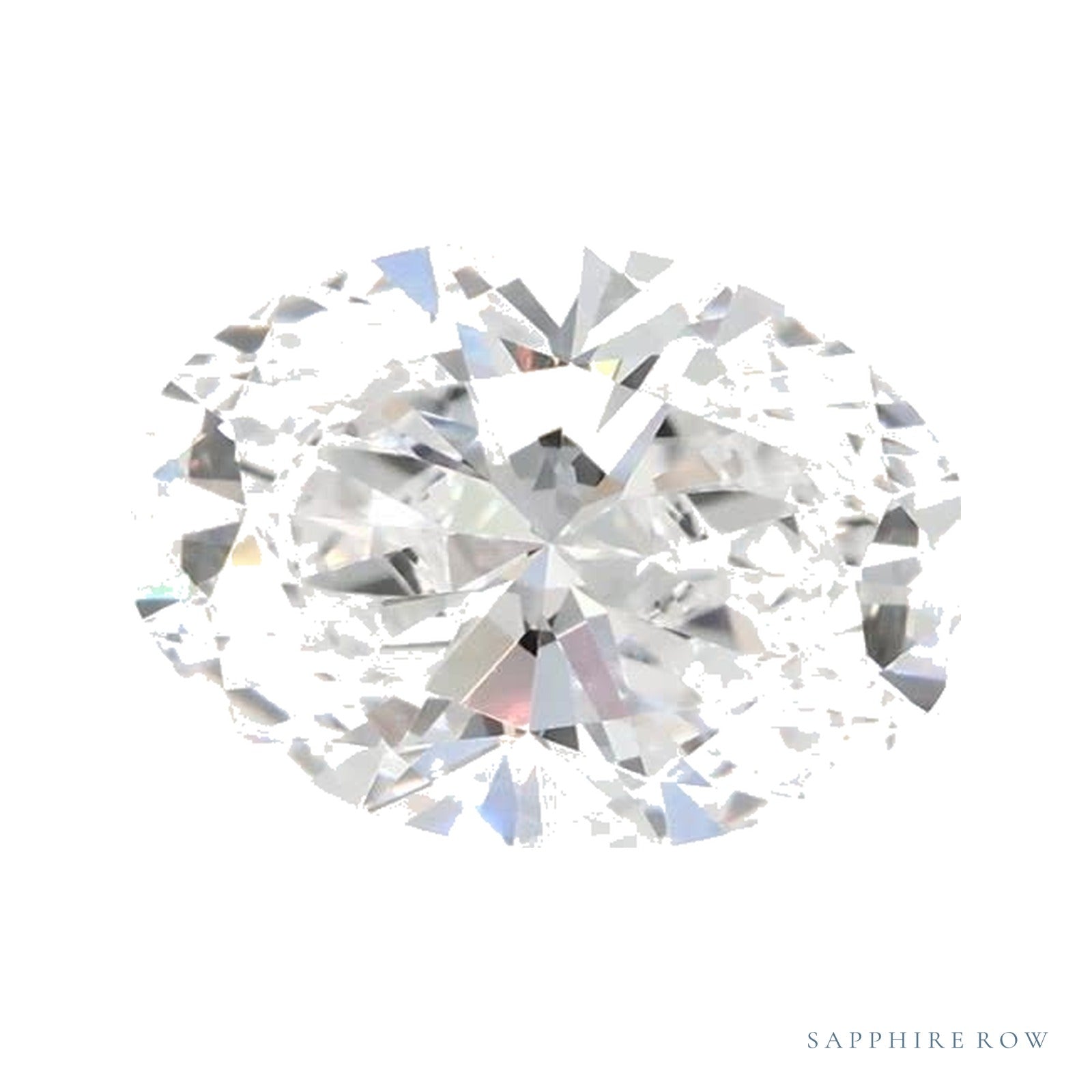 1.52 ct lab-grown diamond, oval cut | Sapphire Row · cut4