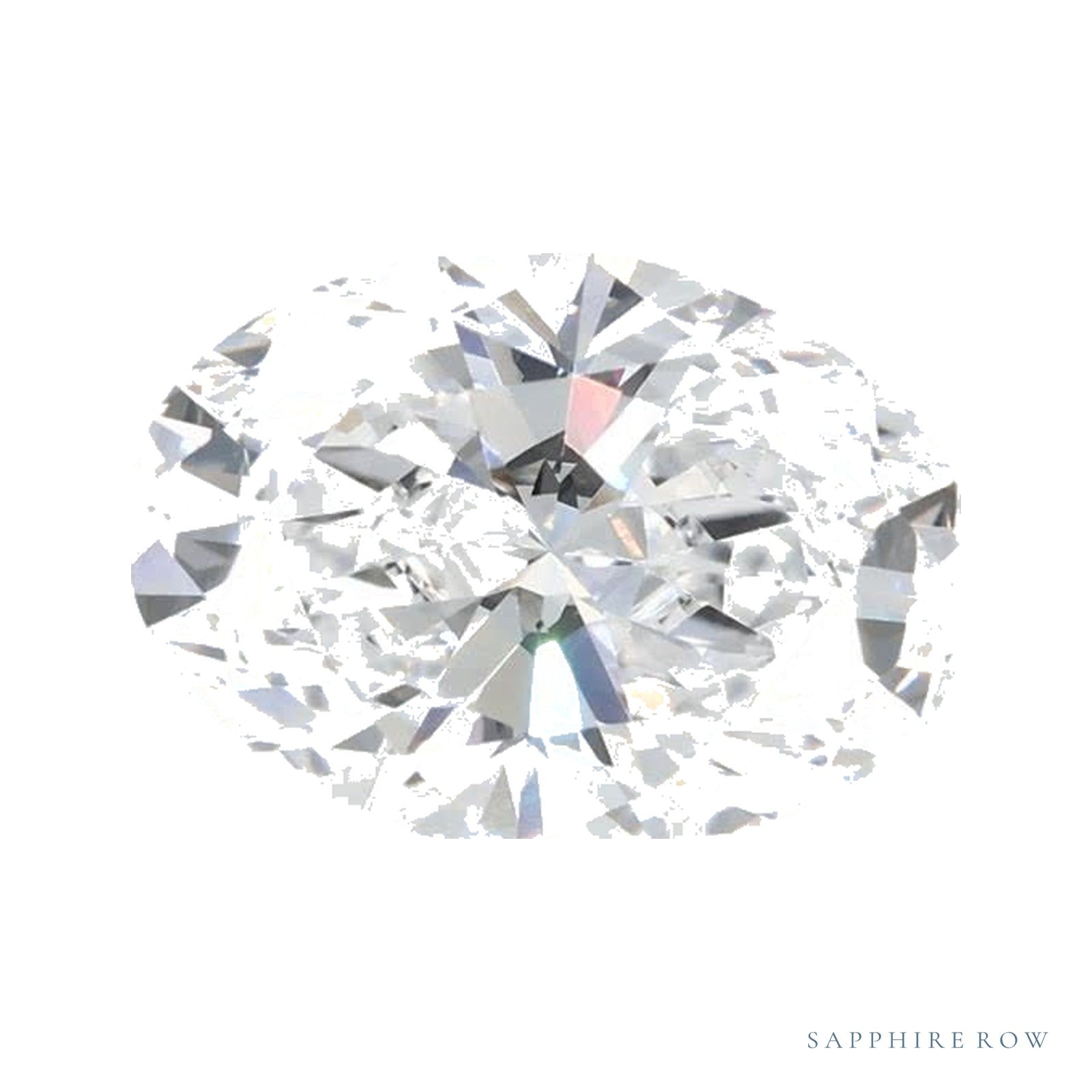 1.52 ct lab-grown diamond, oval cut | Sapphire Row · cut4