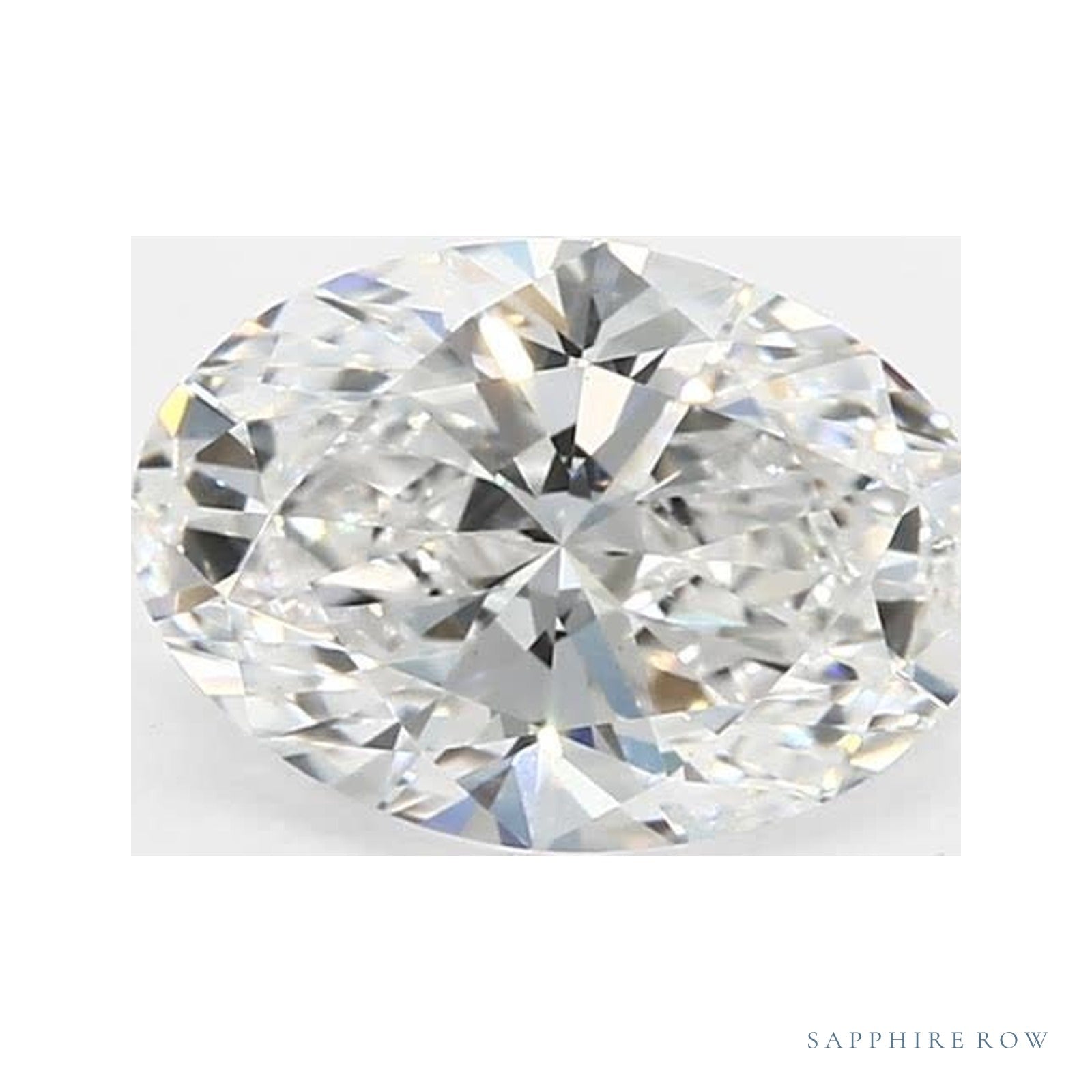 1.52 ct lab-grown diamond, oval cut | Sapphire Row · cut4