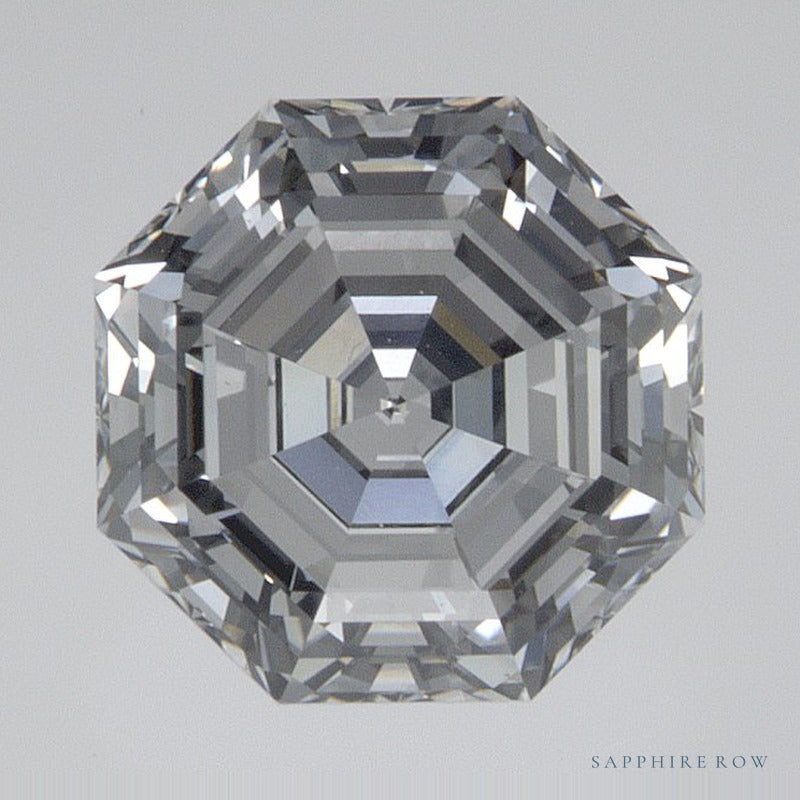 1.52 ct lab-grown diamond, octagon cut | Sapphire Row · cut7