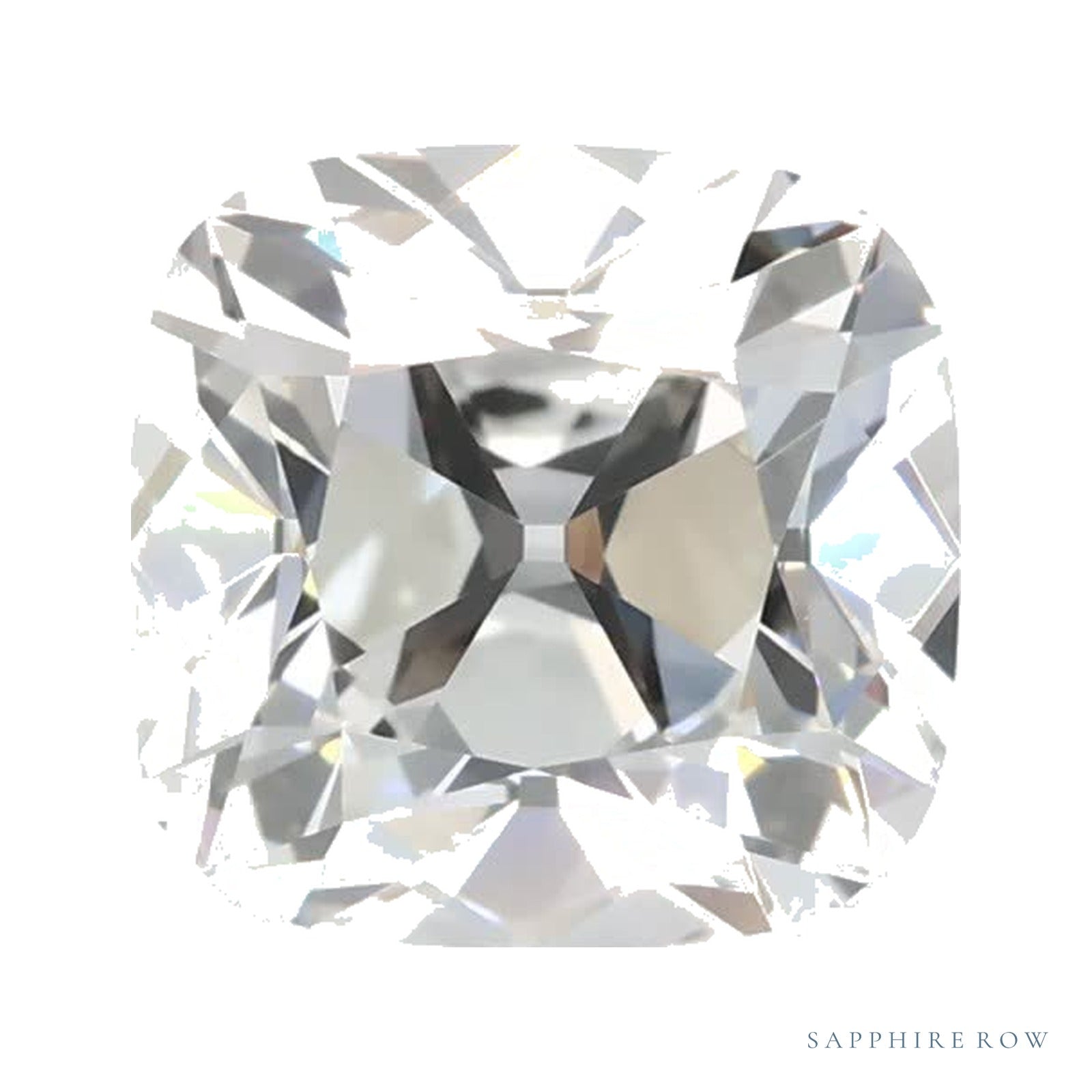 1.52 ct lab-grown diamond, cushion cut | Sapphire Row · cut4