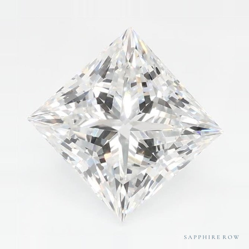 1.52 ct lab-grown diamond, square cut | Sapphire Row · cut7