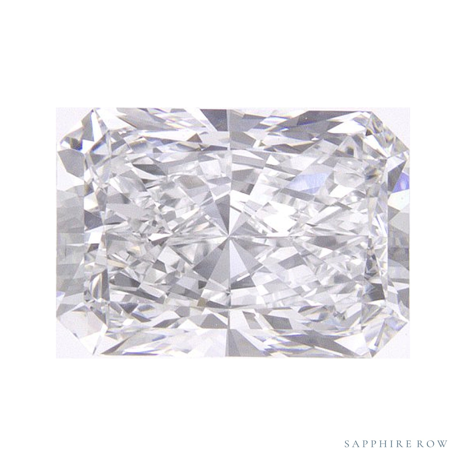 1.52 ct lab-grown diamond, radiant cut | Sapphire Row · cut4