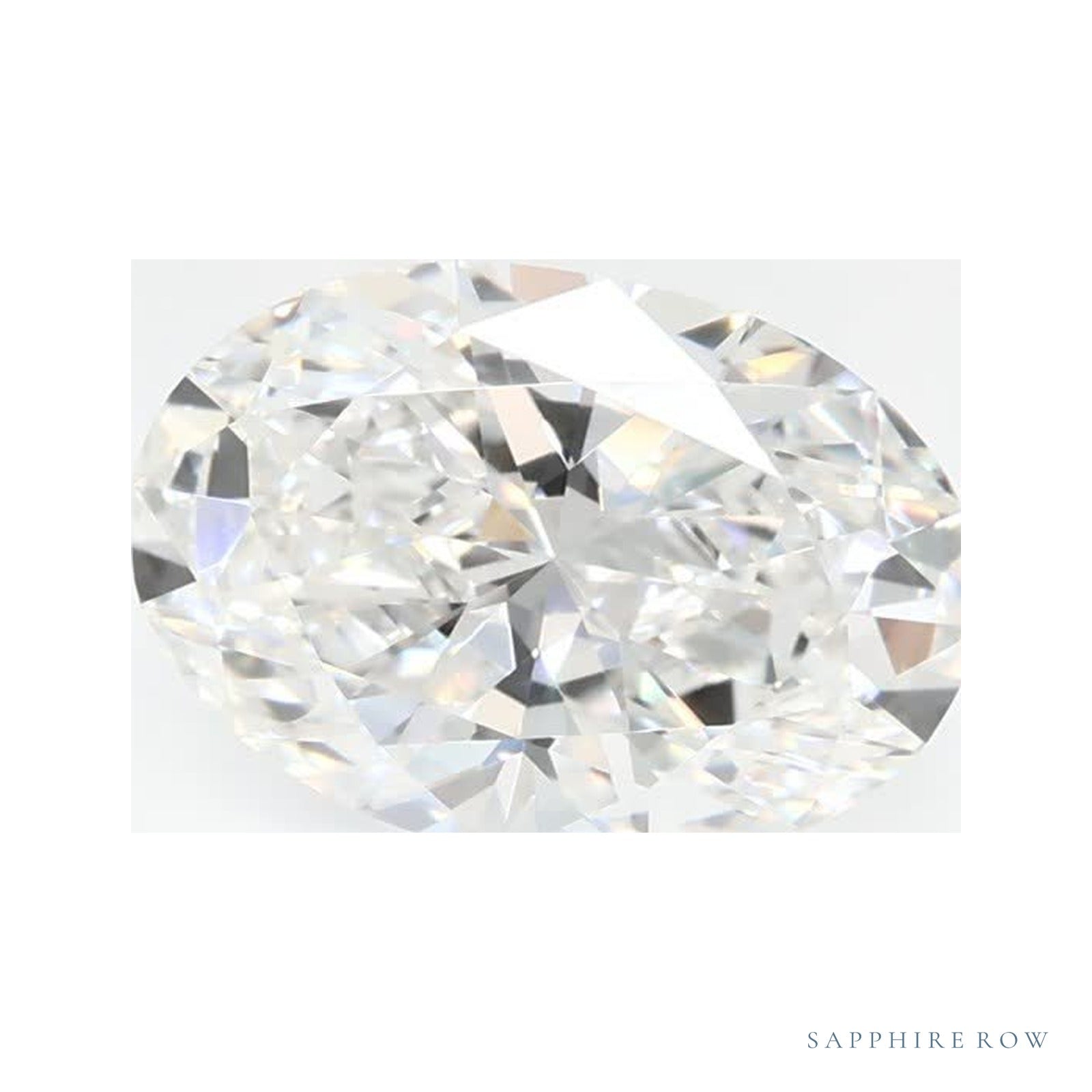 1.52 ct lab-grown diamond, oval cut | Sapphire Row · cut4
