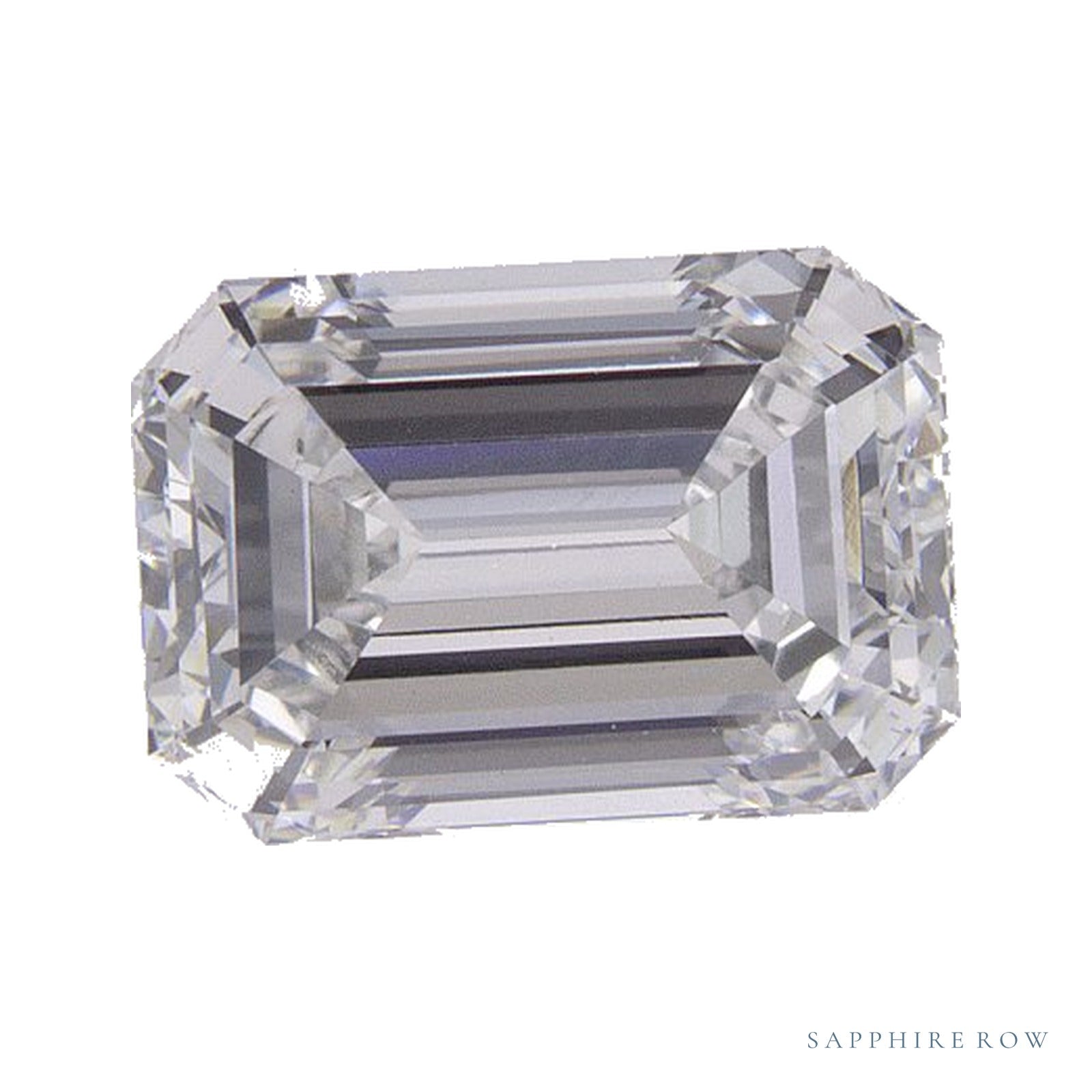 1.52 ct lab-grown diamond, emerald cut | Sapphire Row · cut4