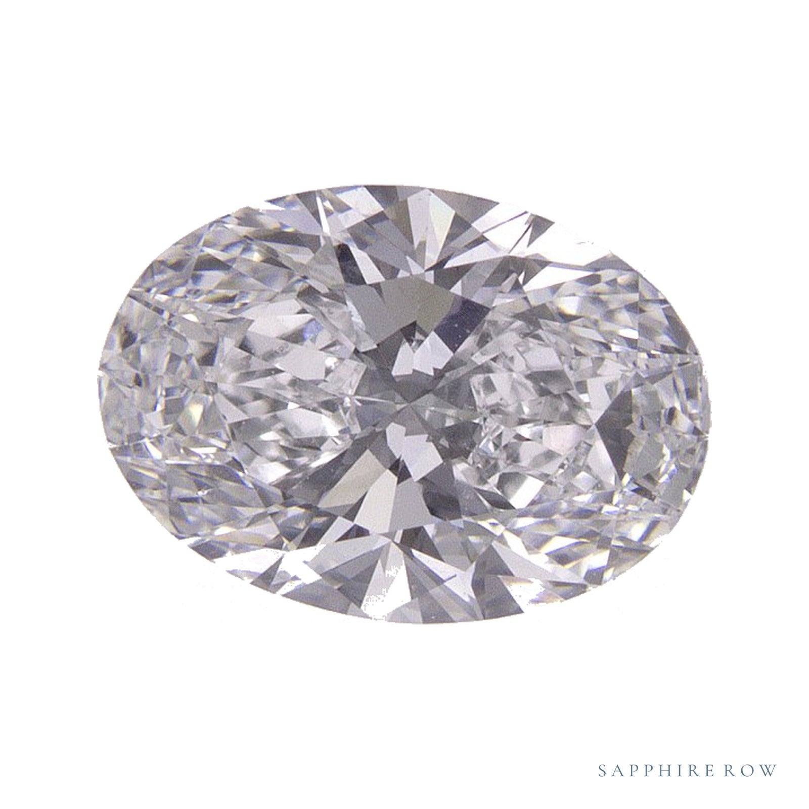 1.52 ct lab-grown diamond, oval cut | Sapphire Row · cut4
