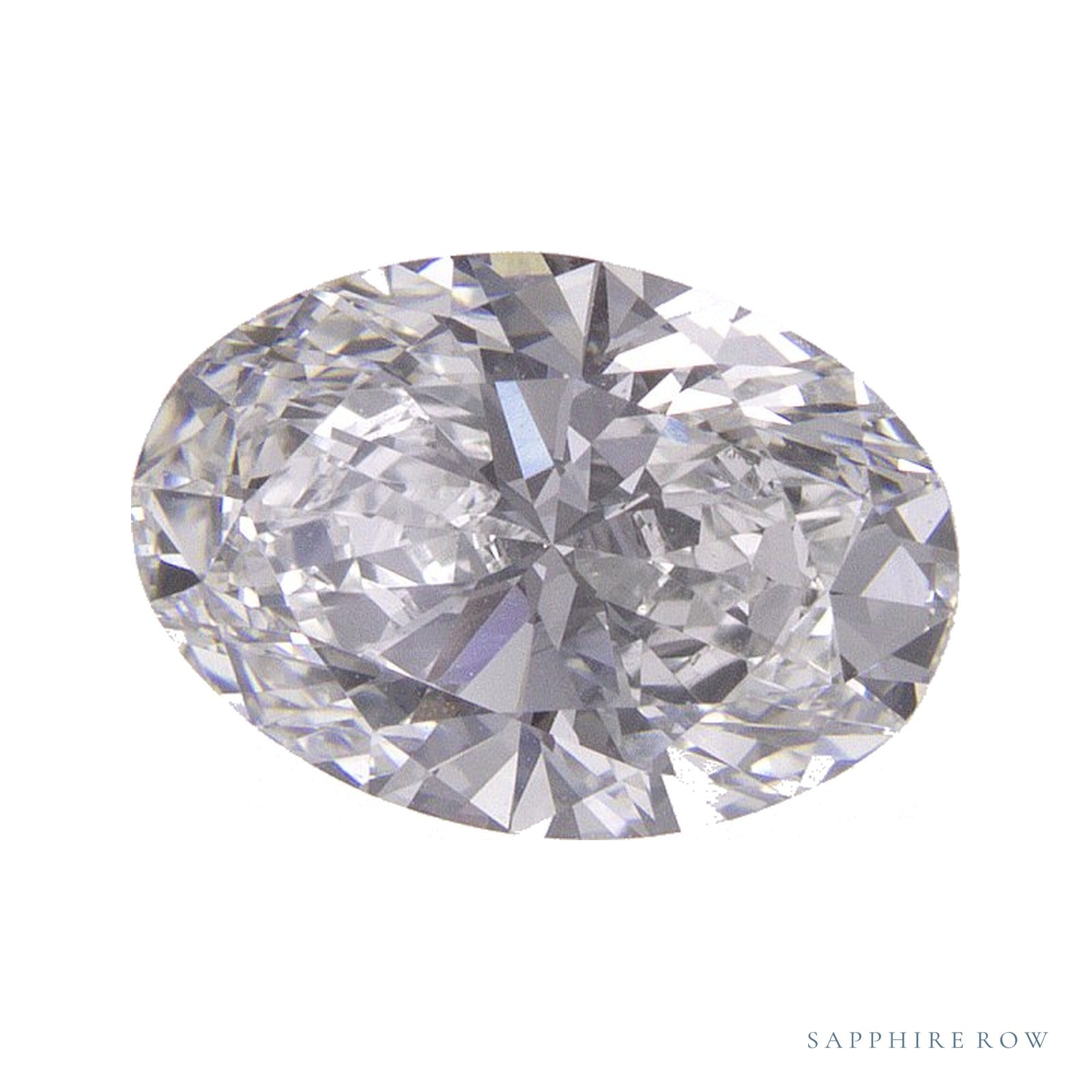 1.52 ct lab-grown diamond, oval cut | Sapphire Row · cut4