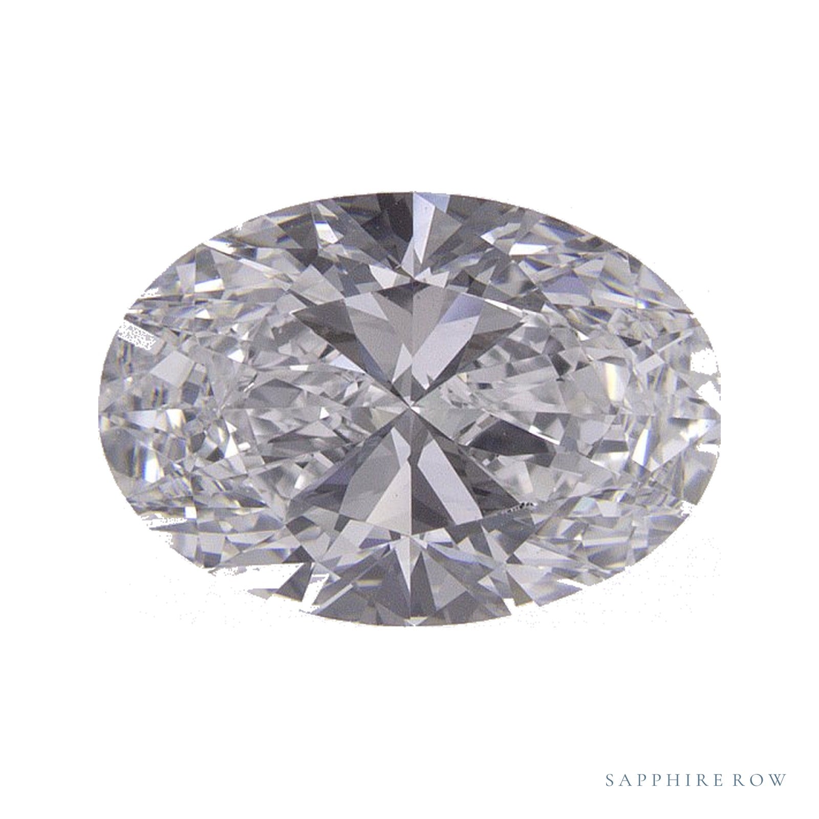 1.52 ct lab-grown diamond, oval cut | Sapphire Row · cut4