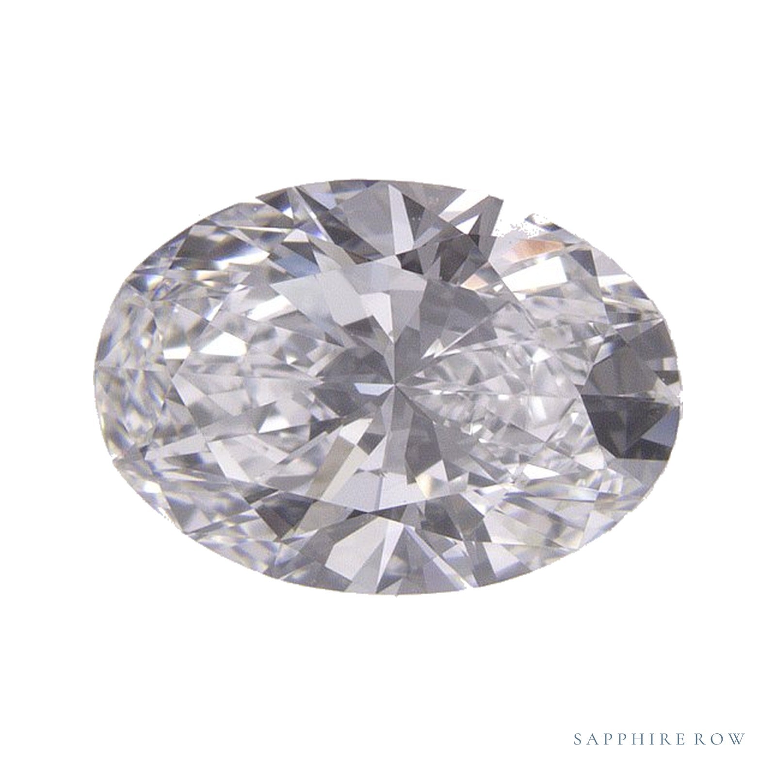 1.52 ct lab-grown diamond, oval cut | Sapphire Row · cut4