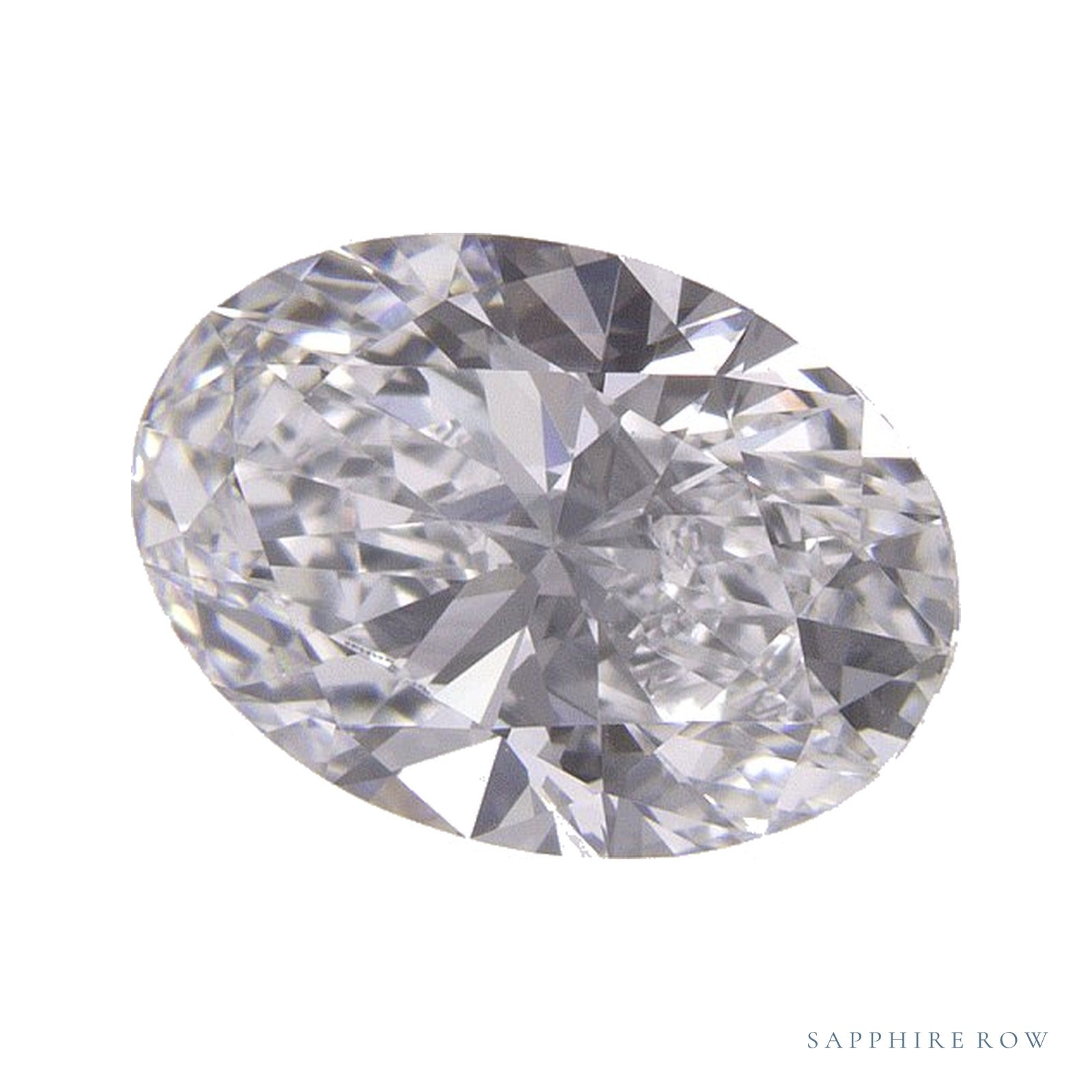 1.52 ct lab-grown diamond, oval cut | Sapphire Row · cut4