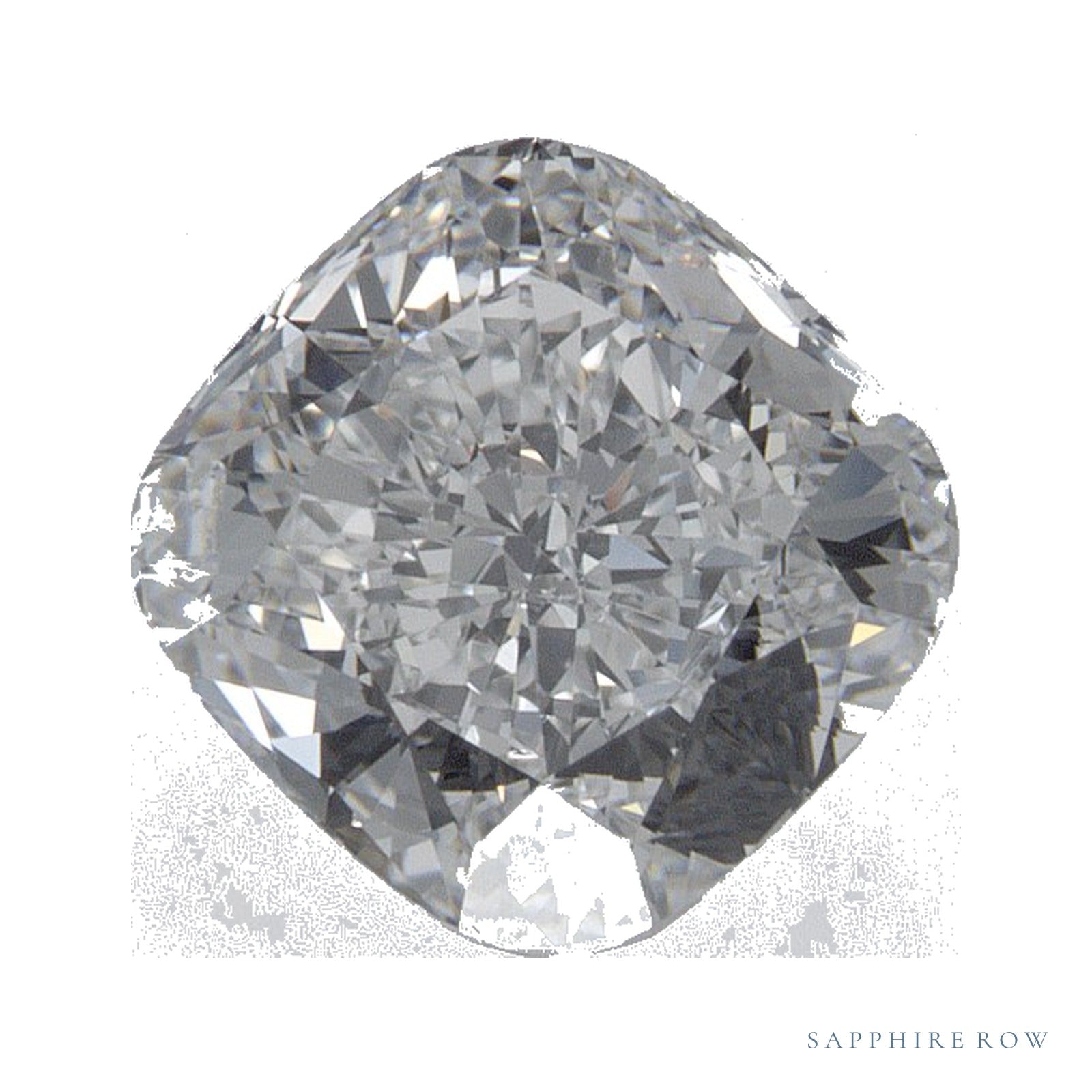 1.52 ct lab-grown diamond, cushion cut | Sapphire Row · cut4