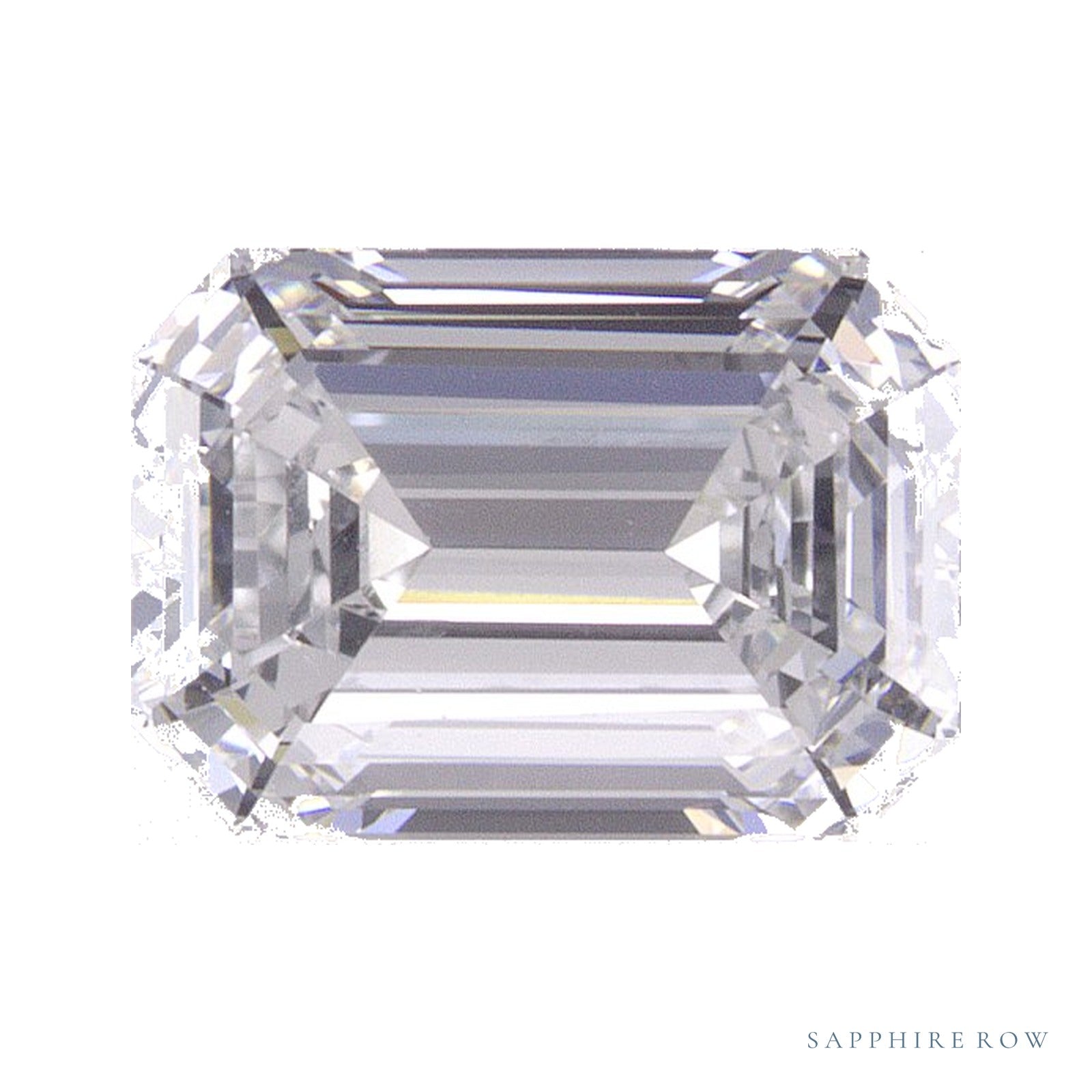 1.52 ct lab-grown diamond, emerald cut | Sapphire Row · cut4