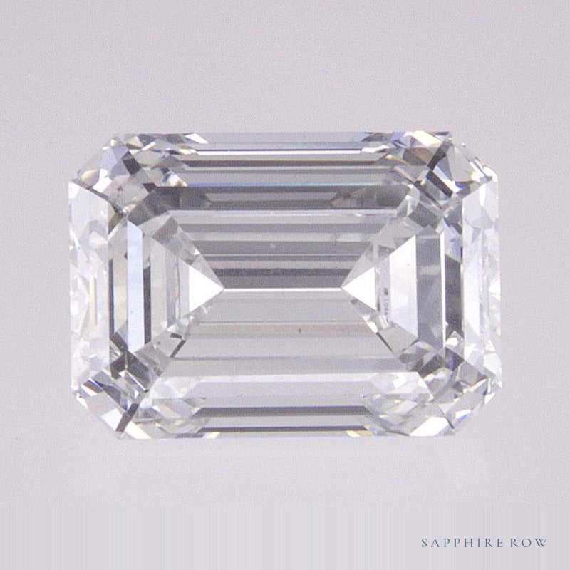 1.52 ct lab-grown diamond, emerald cut | Sapphire Row · cut6