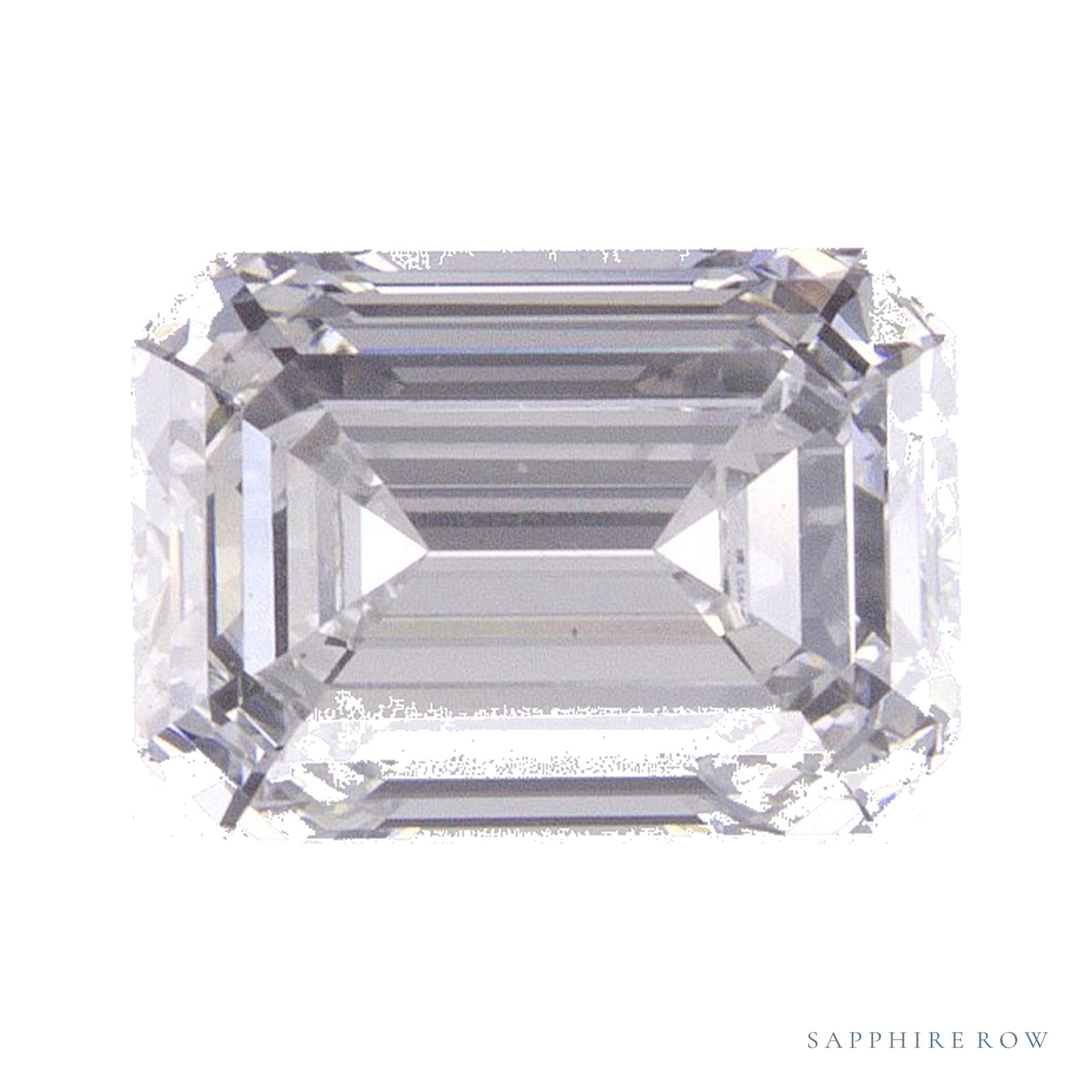 1.52 ct lab-grown diamond, emerald cut | Sapphire Row · cut4