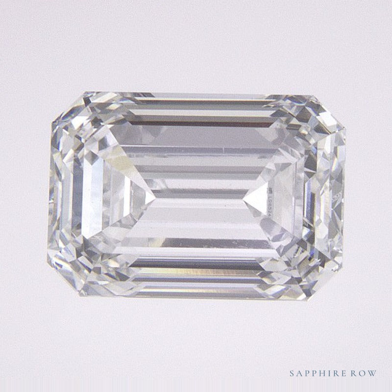 1.52 ct lab-grown diamond, emerald cut | Sapphire Row · cut7