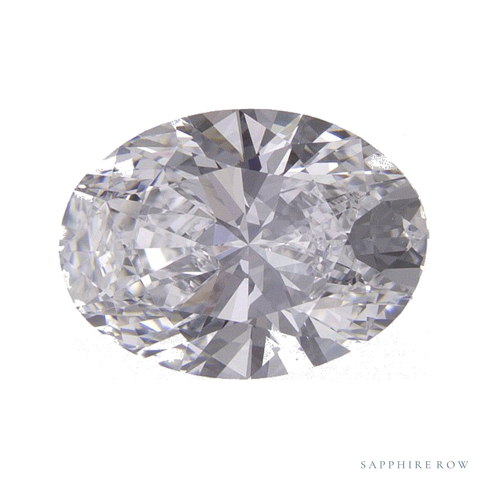 1.52 ct lab-grown diamond, oval cut | Sapphire Row · cut4