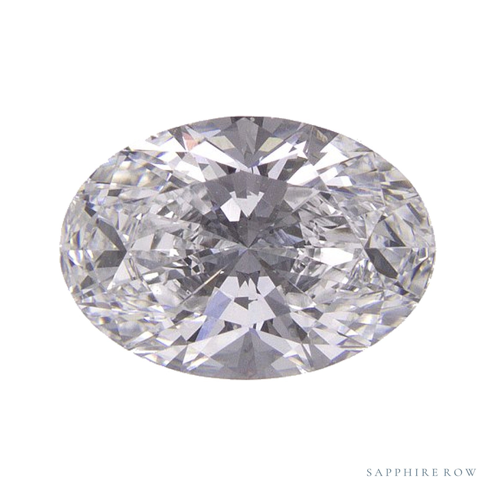 1.52 ct lab-grown diamond, oval cut | Sapphire Row · cut4