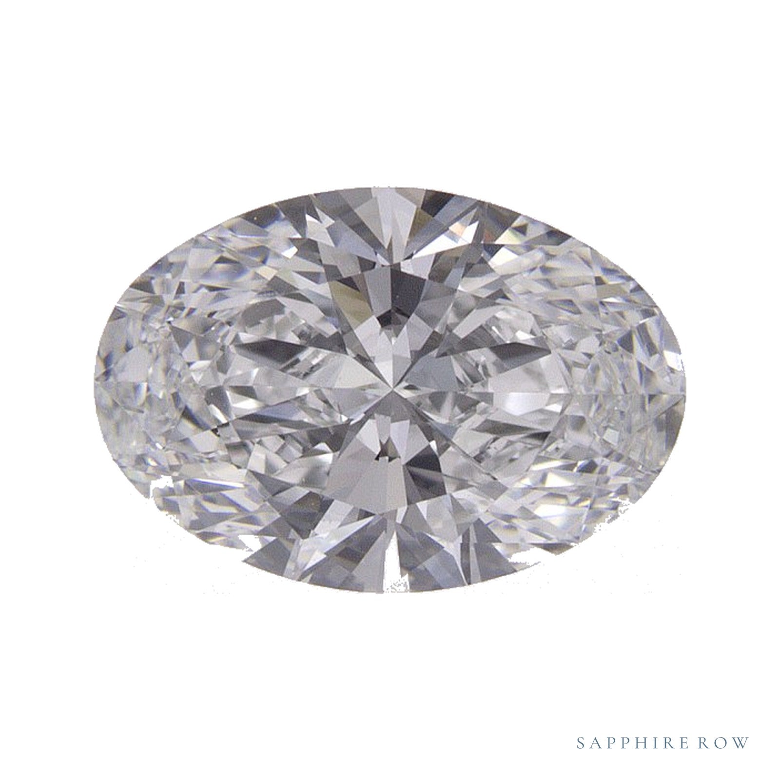 1.52 ct lab-grown diamond, oval cut | Sapphire Row · cut4