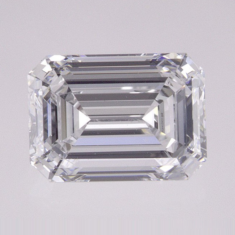 1.52 ct lab-grown diamond, emerald cut | Sapphire Row · cut7