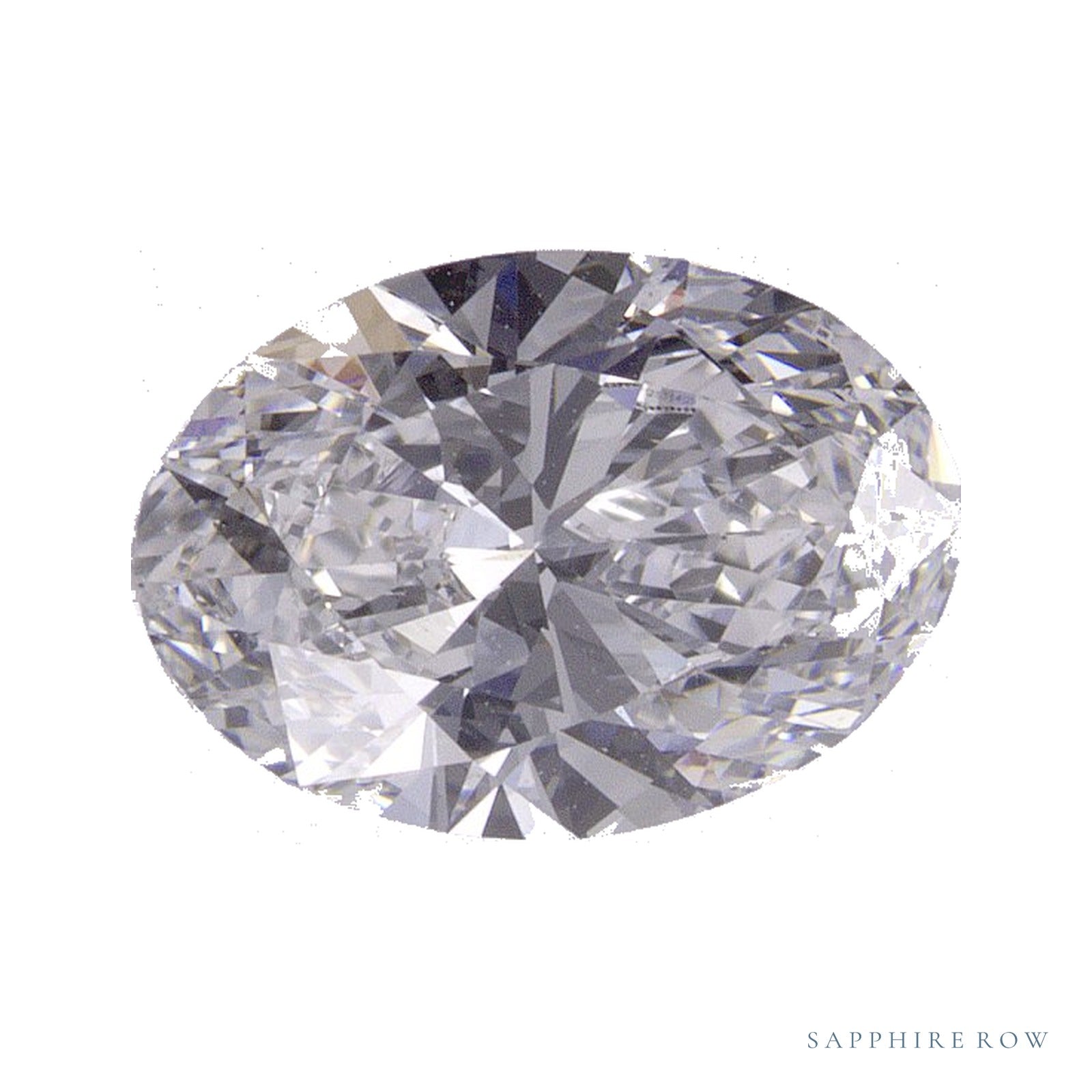 1.52 ct lab-grown diamond, oval cut | Sapphire Row · cut4