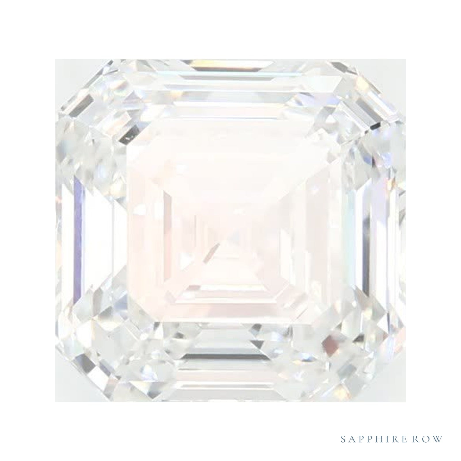 1.52 ct lab-grown diamond, asscher cut | Sapphire Row · cut4