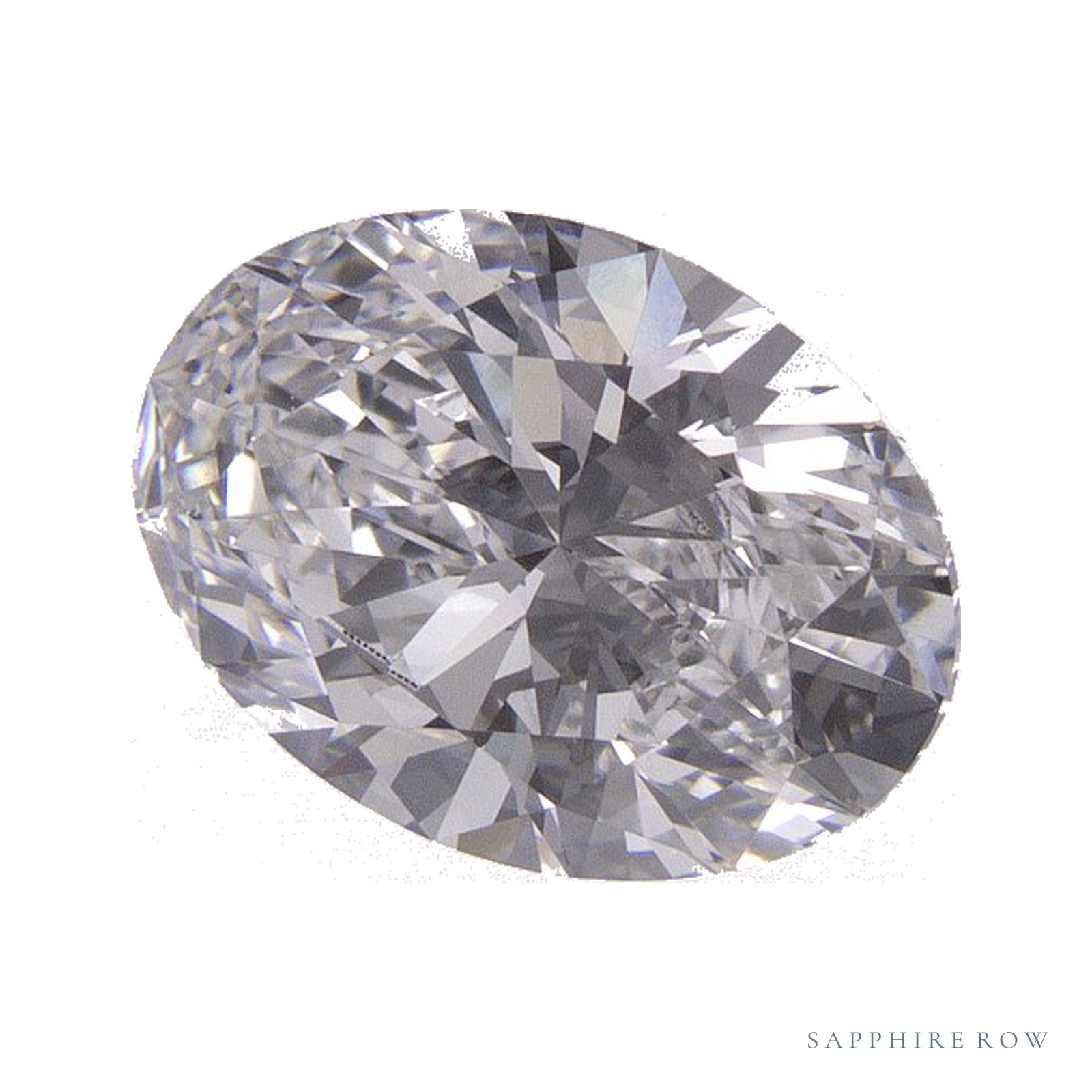 1.52 ct lab-grown diamond, oval cut | Sapphire Row · cut4