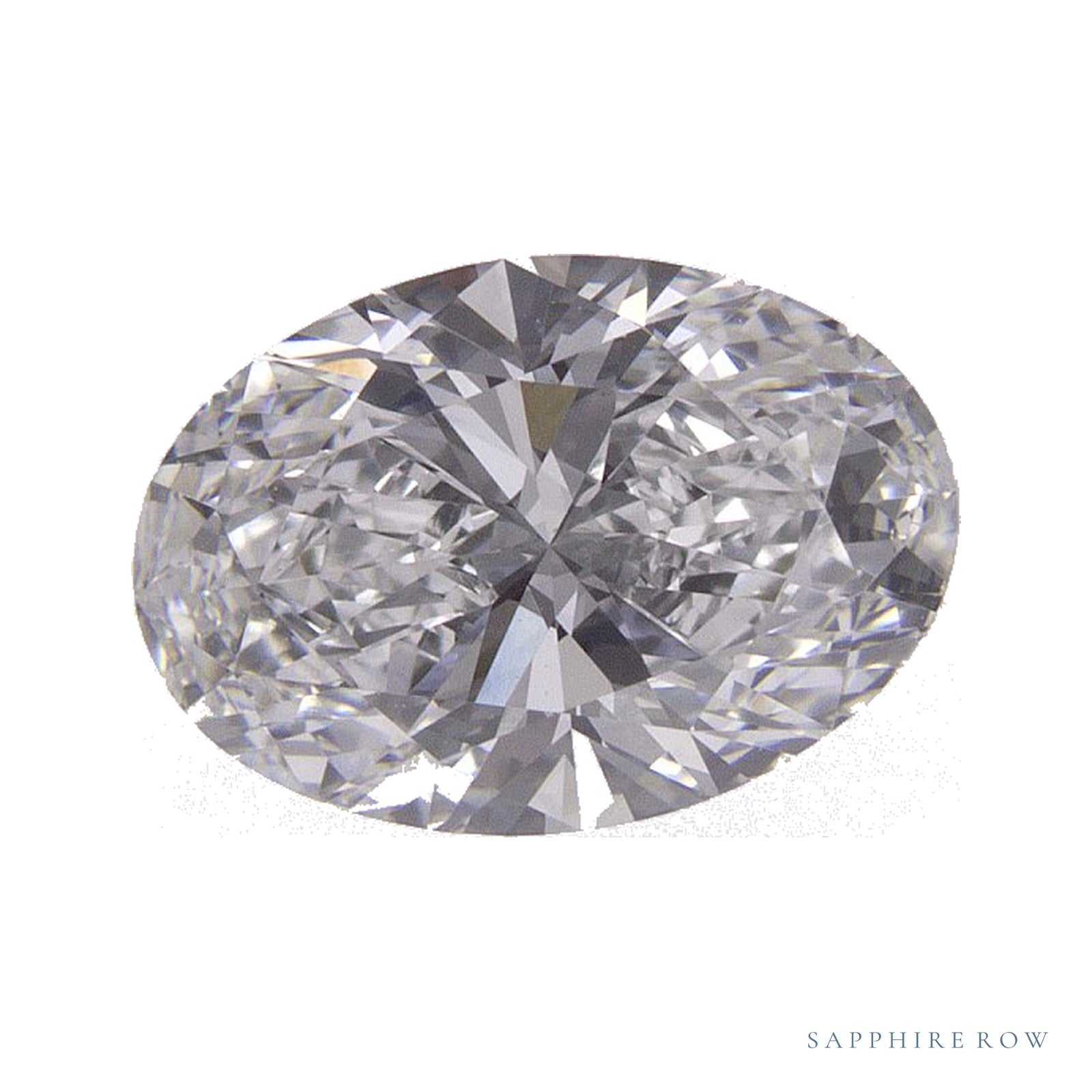 1.52 ct lab-grown diamond, oval cut | Sapphire Row · cut4
