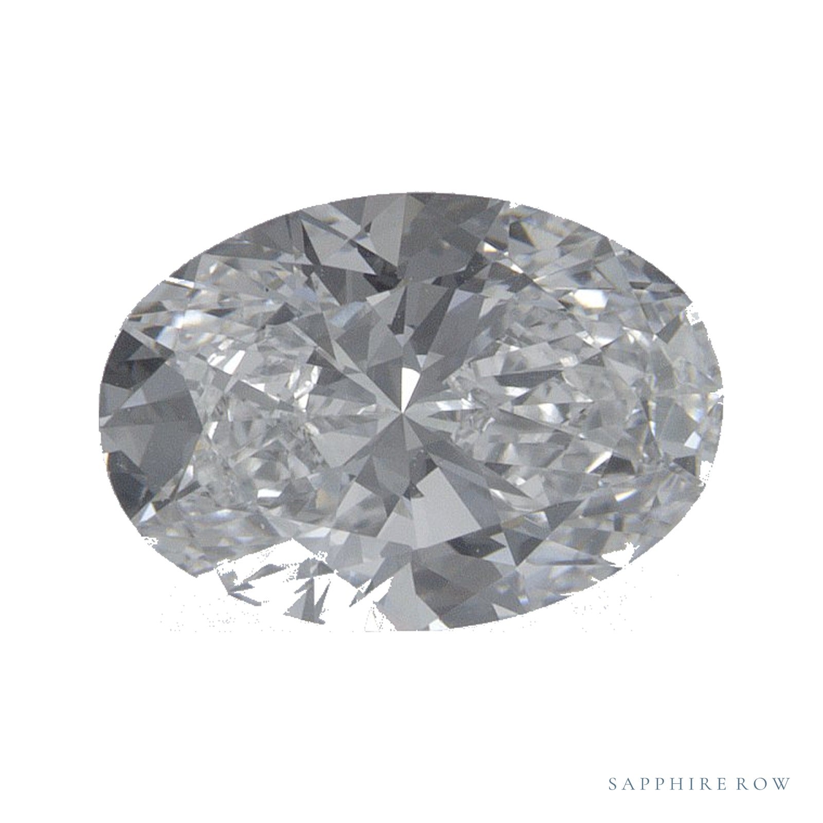 1.52 ct lab-grown diamond, oval cut | Sapphire Row · cut4