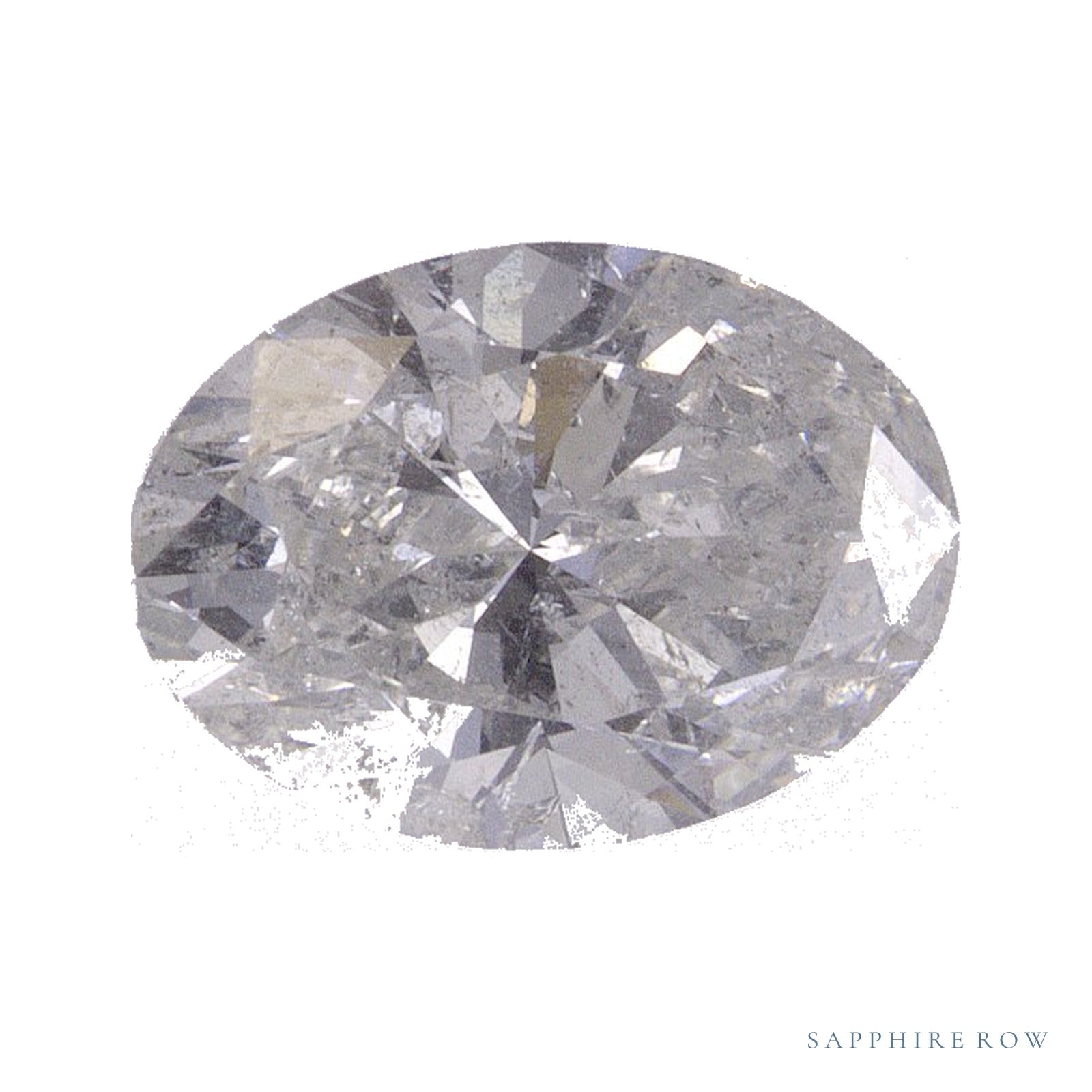 1.51 ct natural diamond, oval cut | Sapphire Row · cut4