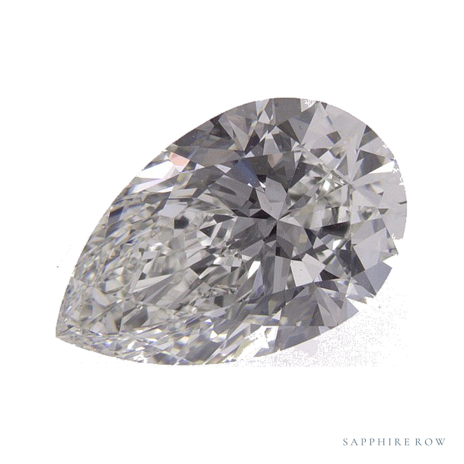 1.51 ct natural diamond, pear cut | Sapphire Row · cut4