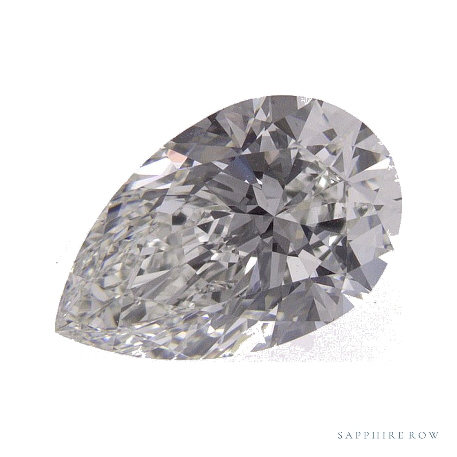 1.51 ct natural diamond, pear cut | Sapphire Row · cut4