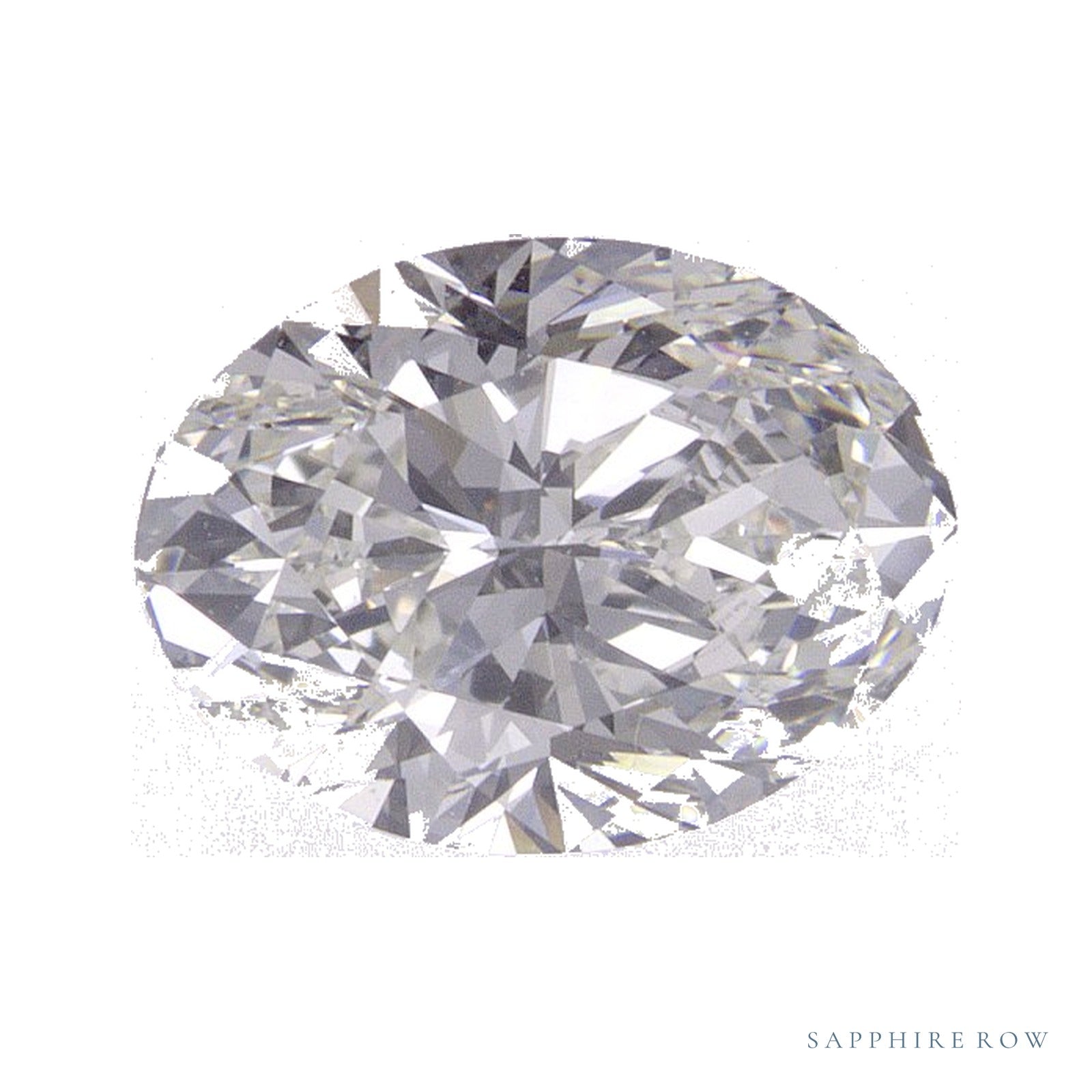 1.51 ct natural diamond, oval cut | Sapphire Row · cut4