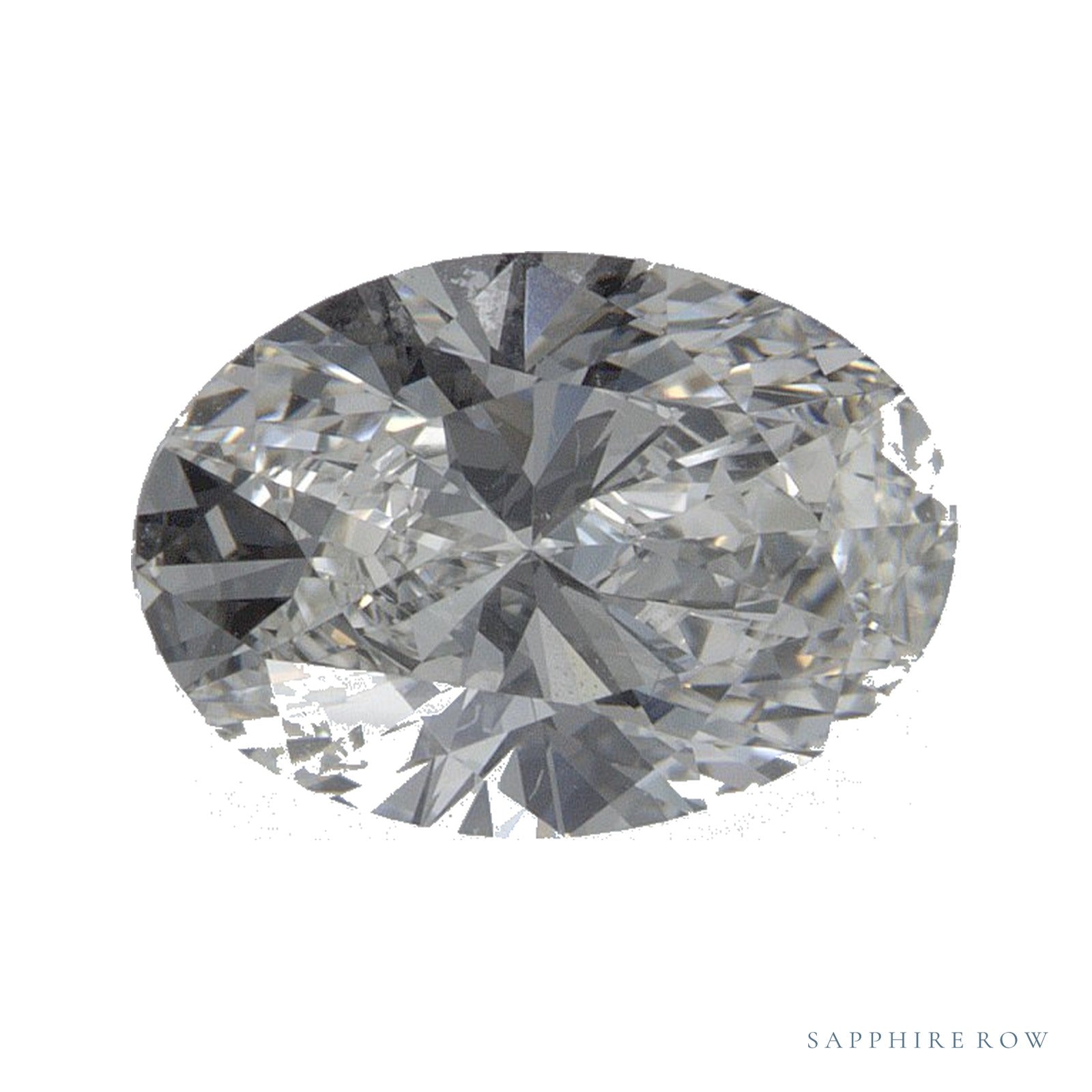 1.51 ct natural diamond, oval cut | Sapphire Row · cut4