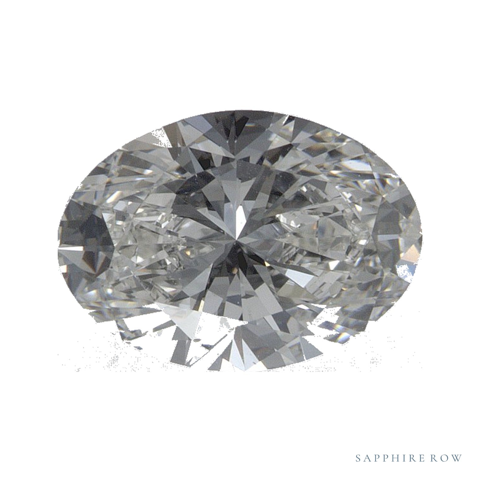1.51 ct natural diamond, oval cut | Sapphire Row · cut4