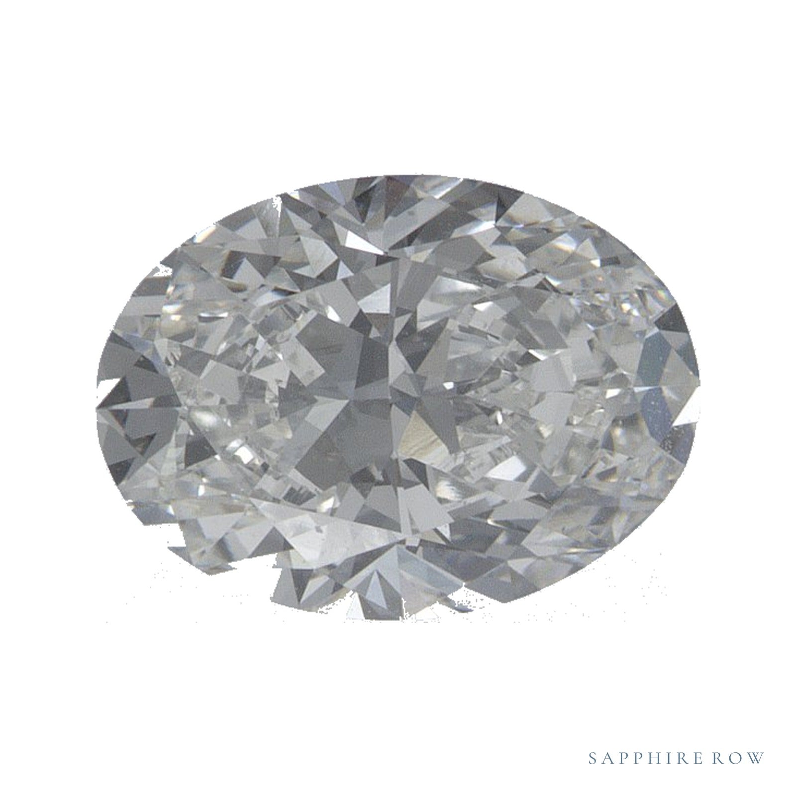 1.51 ct natural diamond, oval cut | Sapphire Row · cut4