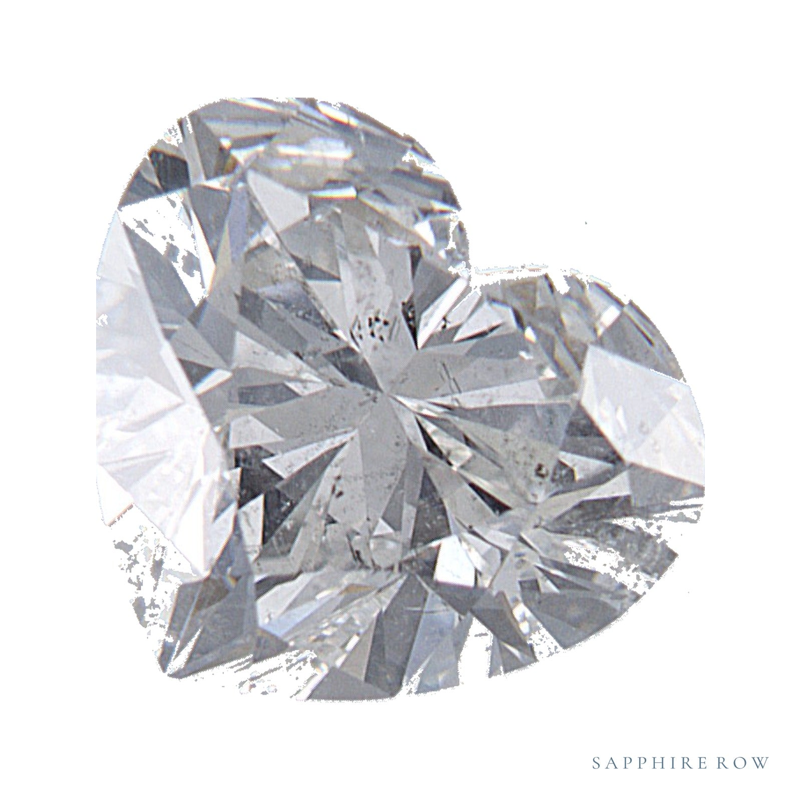 1.51 ct natural diamond, heart cut | Sapphire Row · cut4